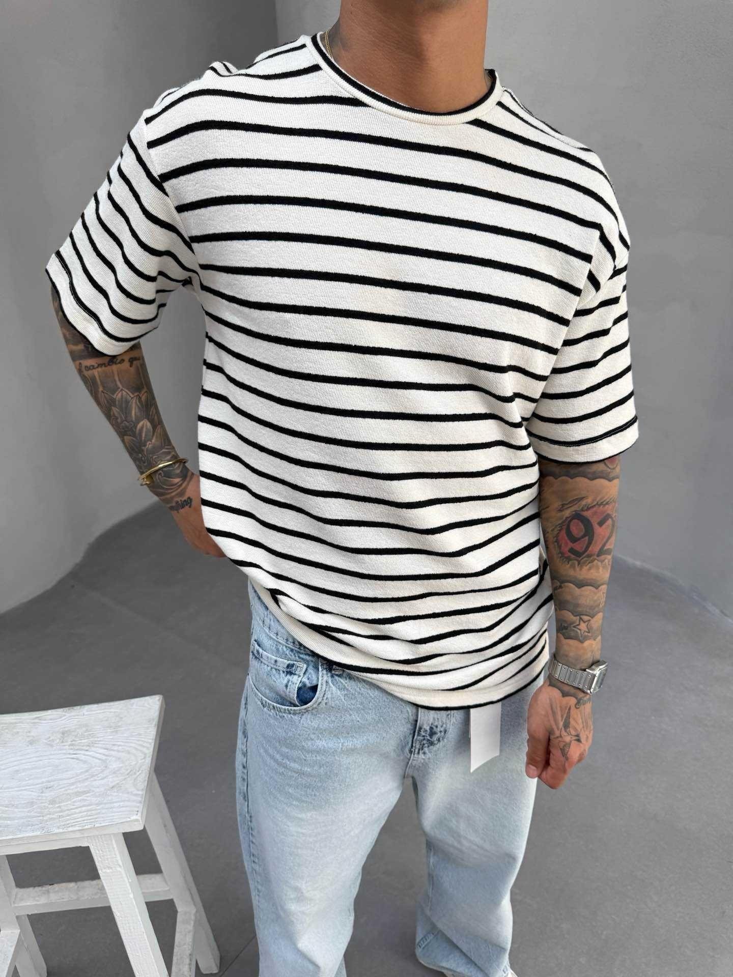 Çizgili Tshirt