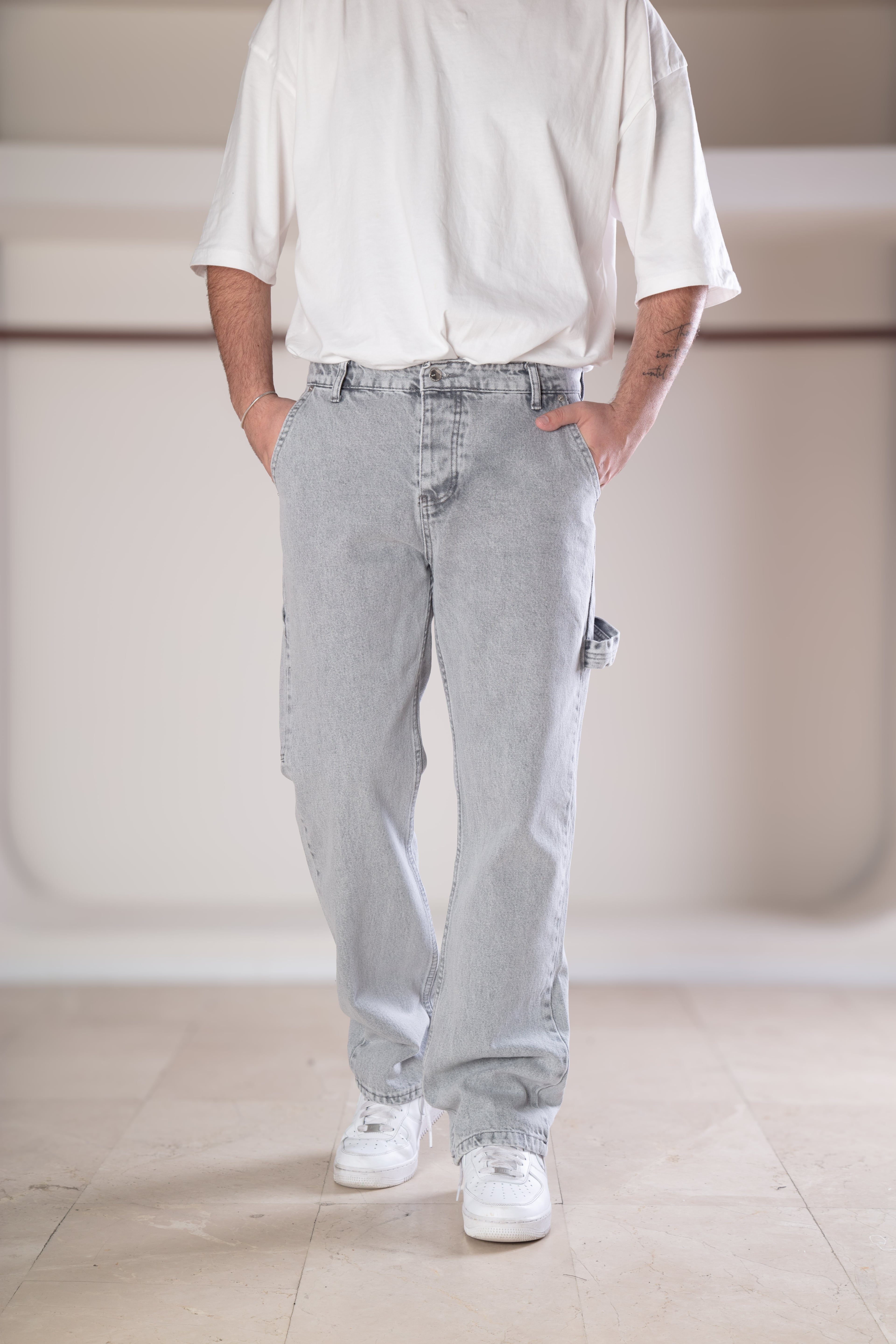 Erkek Baggy Jean Pantolon