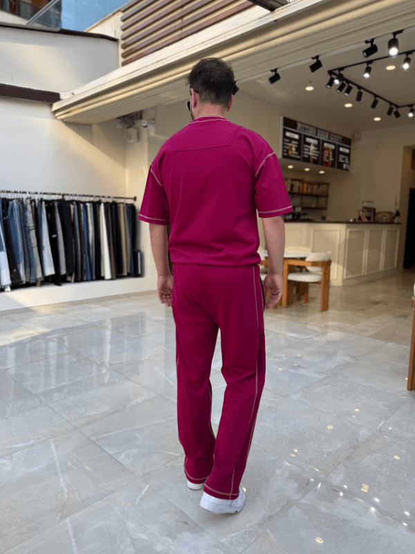 Dikiş Detaylı Chin Takım 