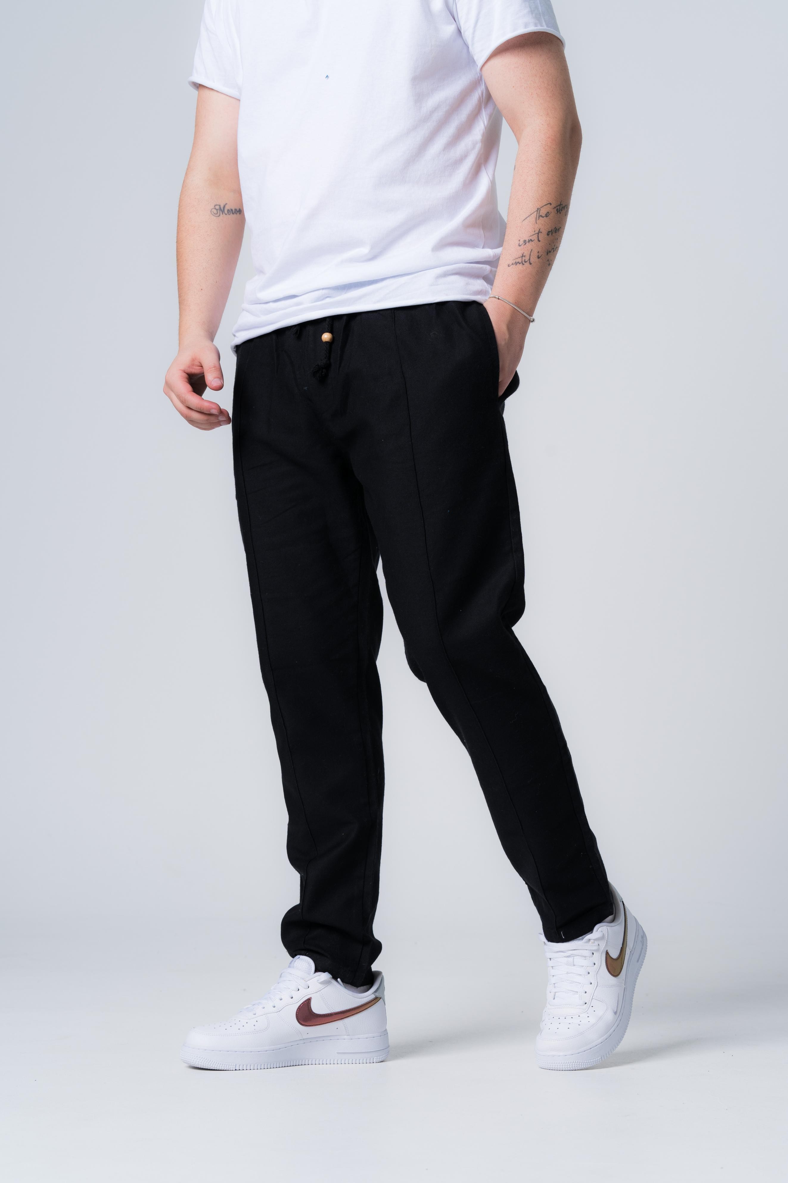 Gabardin Dikiş Detaylı Pantolon