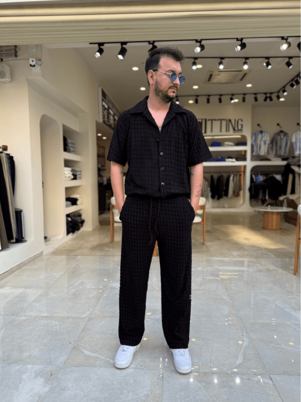 Gömlekli Oversize Takım 