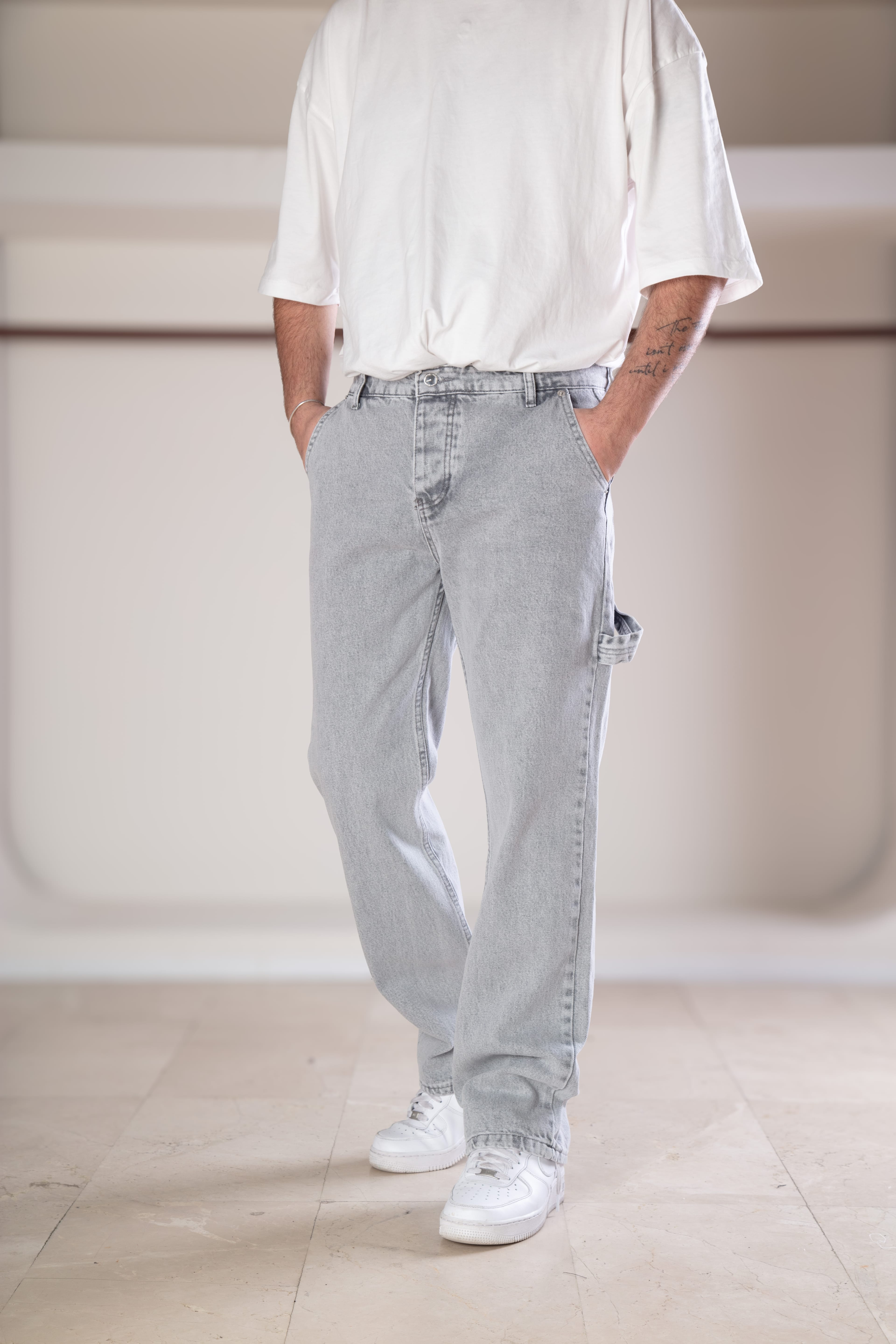 Erkek Baggy Jean Pantolon