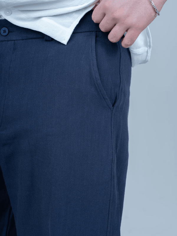Keten Baggy Kalıp Pantolon