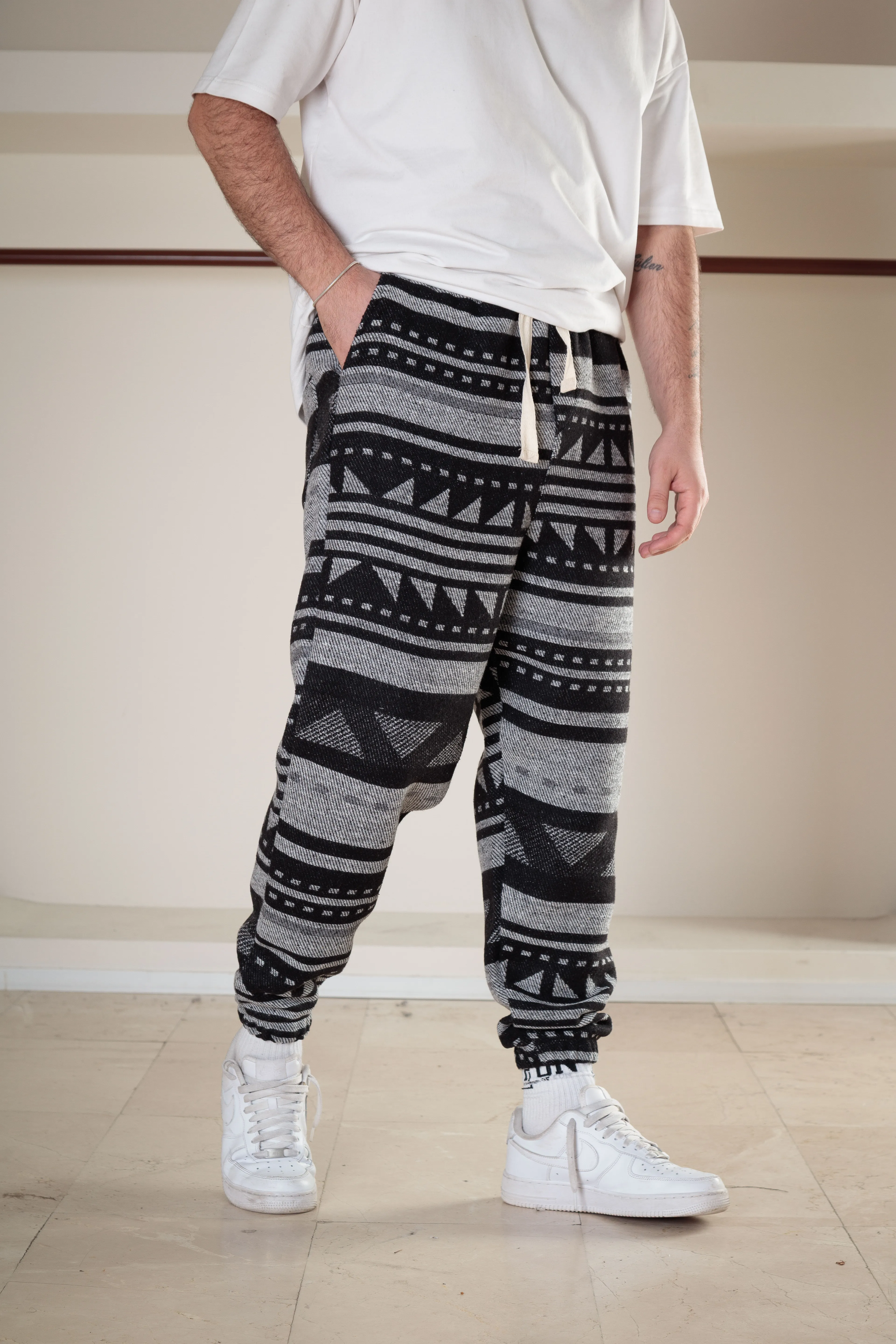 Bel Paça Lastikli Jogger