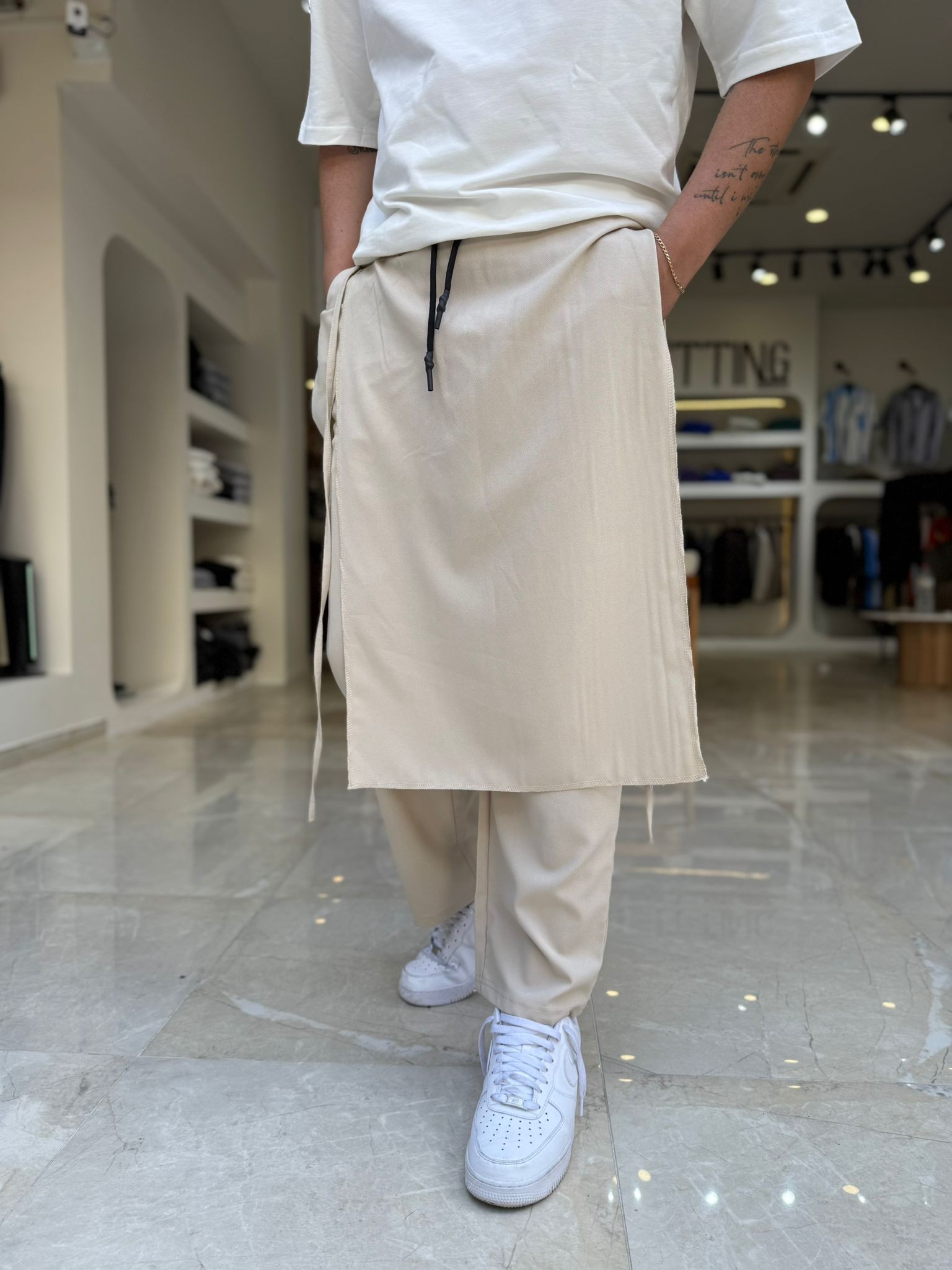 Japanese Tasarım Street Baggy Pantolon