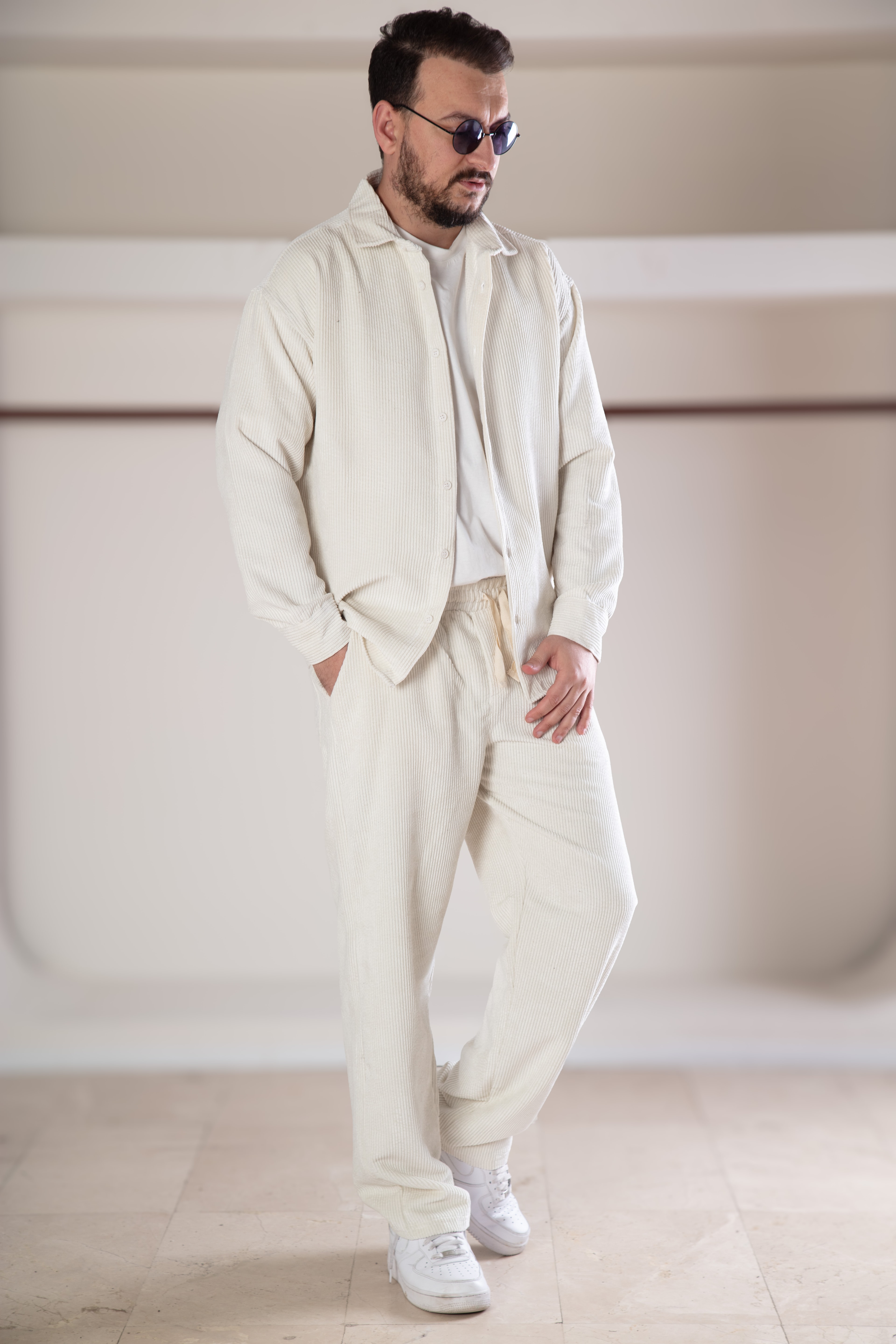 Oversize Kadife Takım
