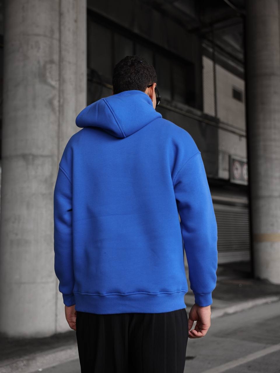 Kapüşonlu Cep Detaylı Hoodie