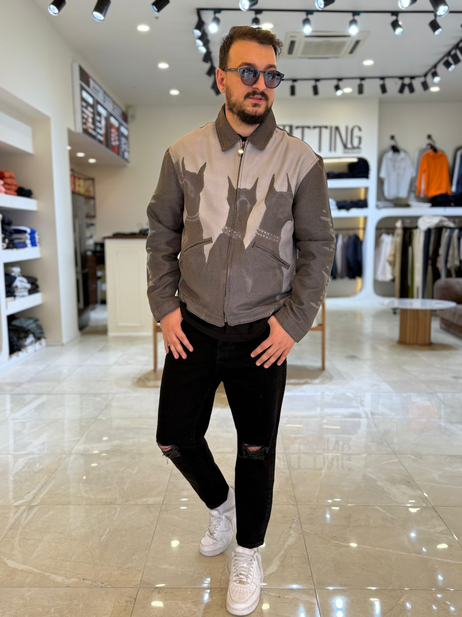 Desenli Premium Ceket