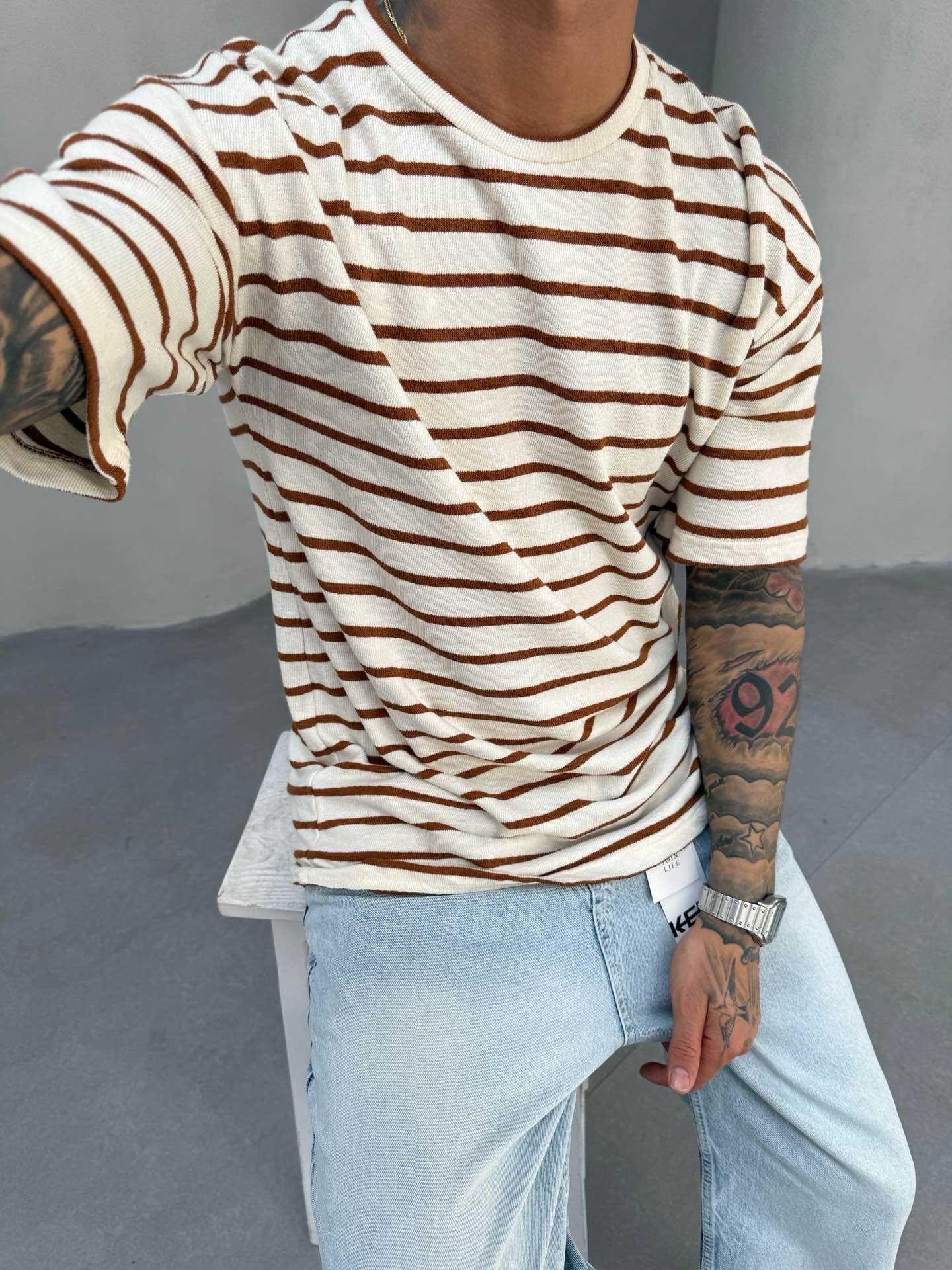 Çizgili Tshirt