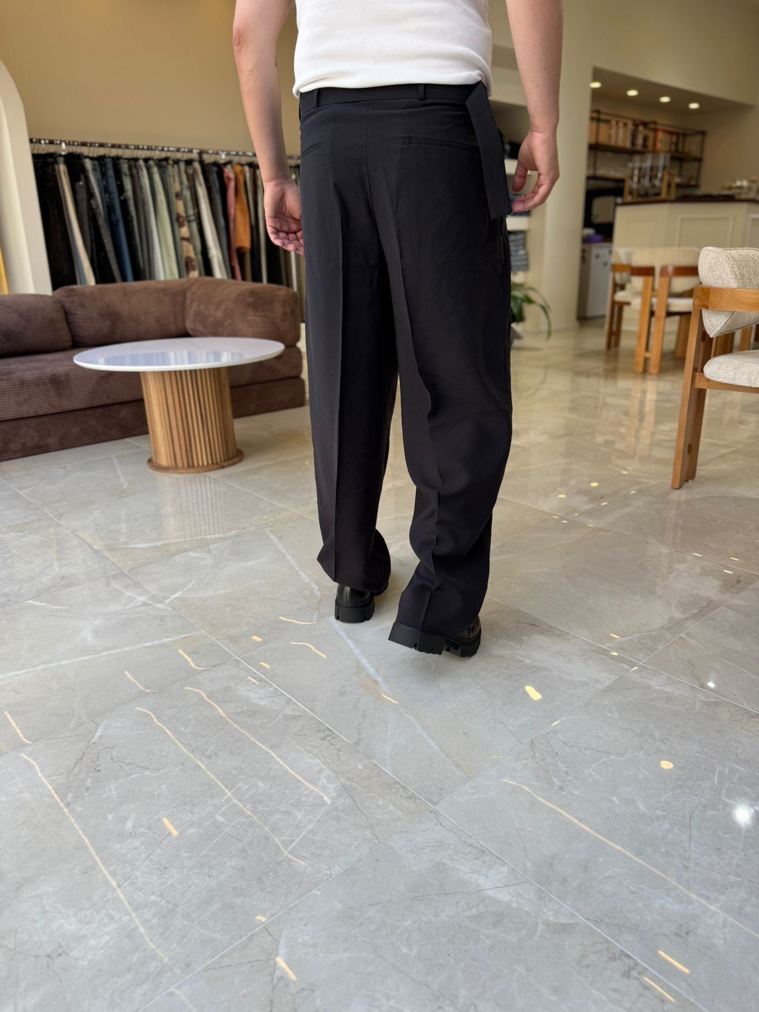 İtalyan Kesim Baggy Pantolon