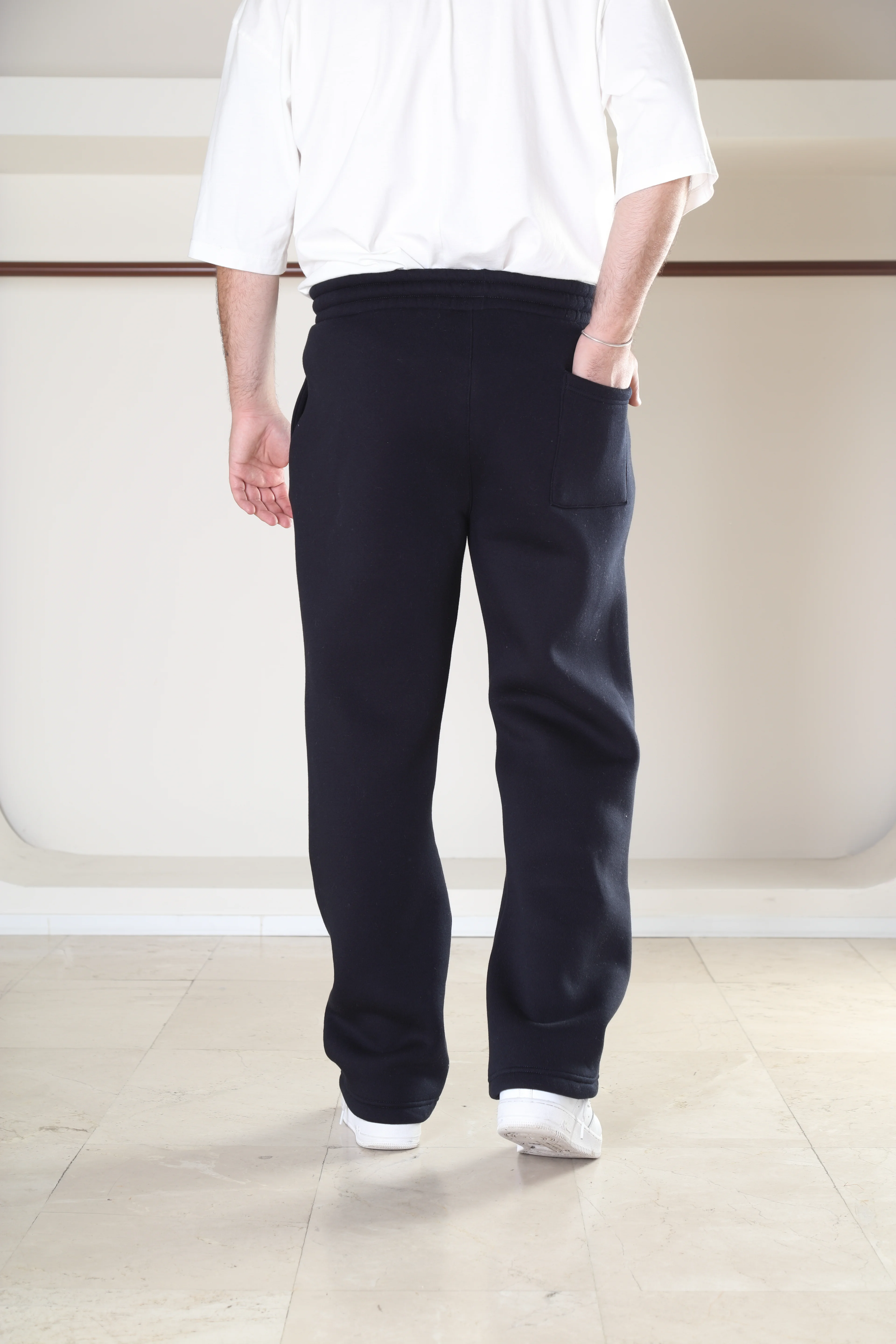 3iplik Şardonlu Baggy Eşofman