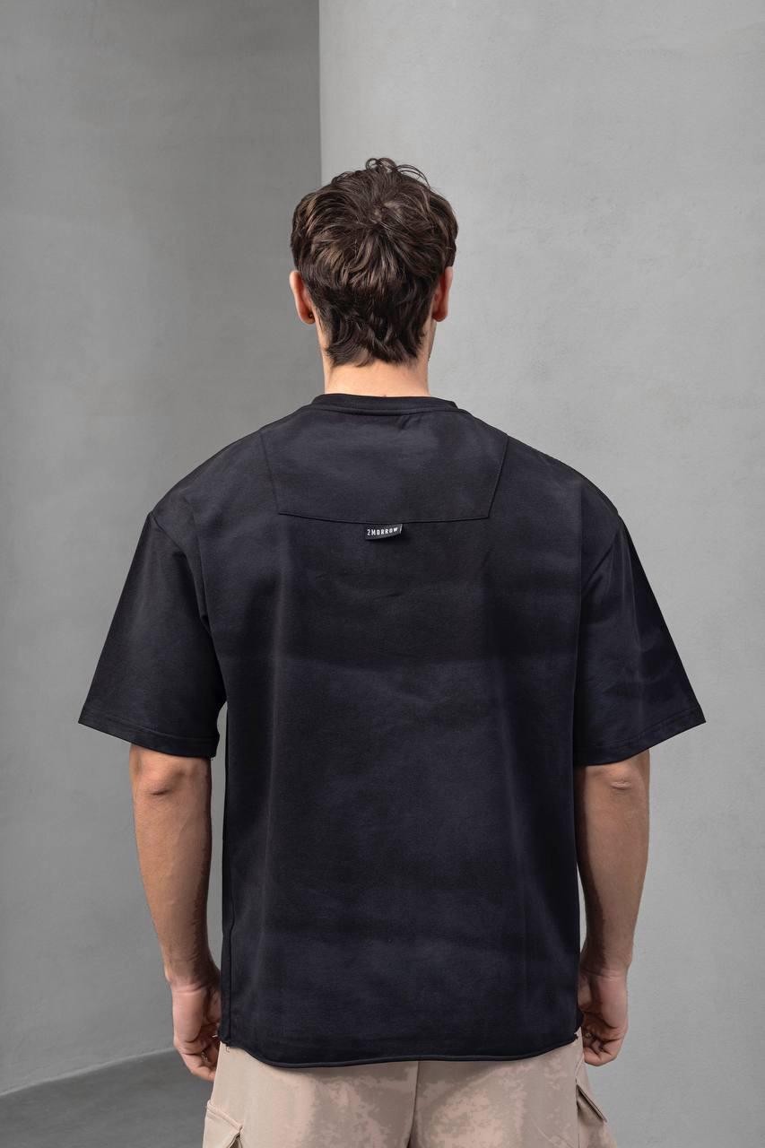 Hakim Yaka Fermuarlı Tshirt