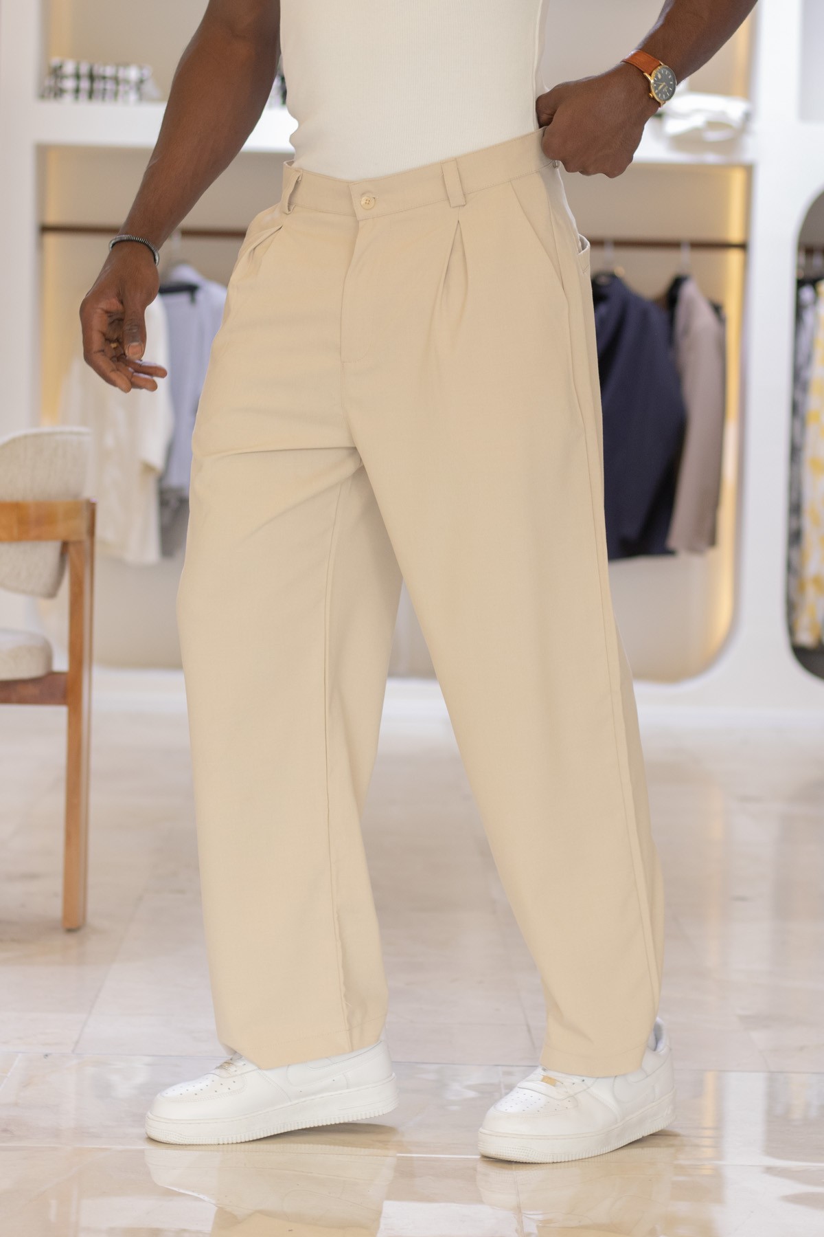 İtalyan Kesim Baggy Pantolon