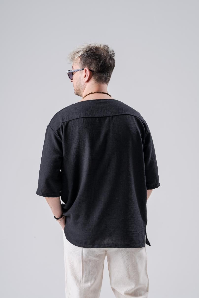 Oversize Armut Yaka Tshirt