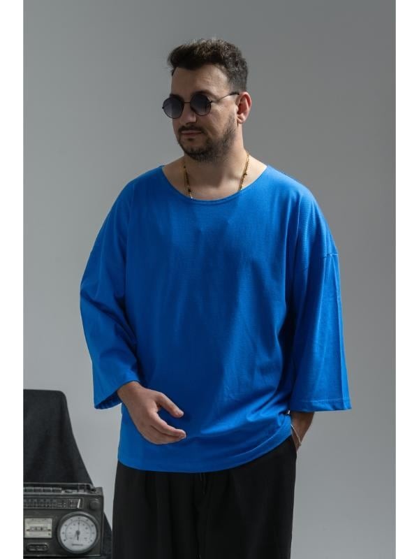 Oversize Fakir Kol Bohem T-Shirt