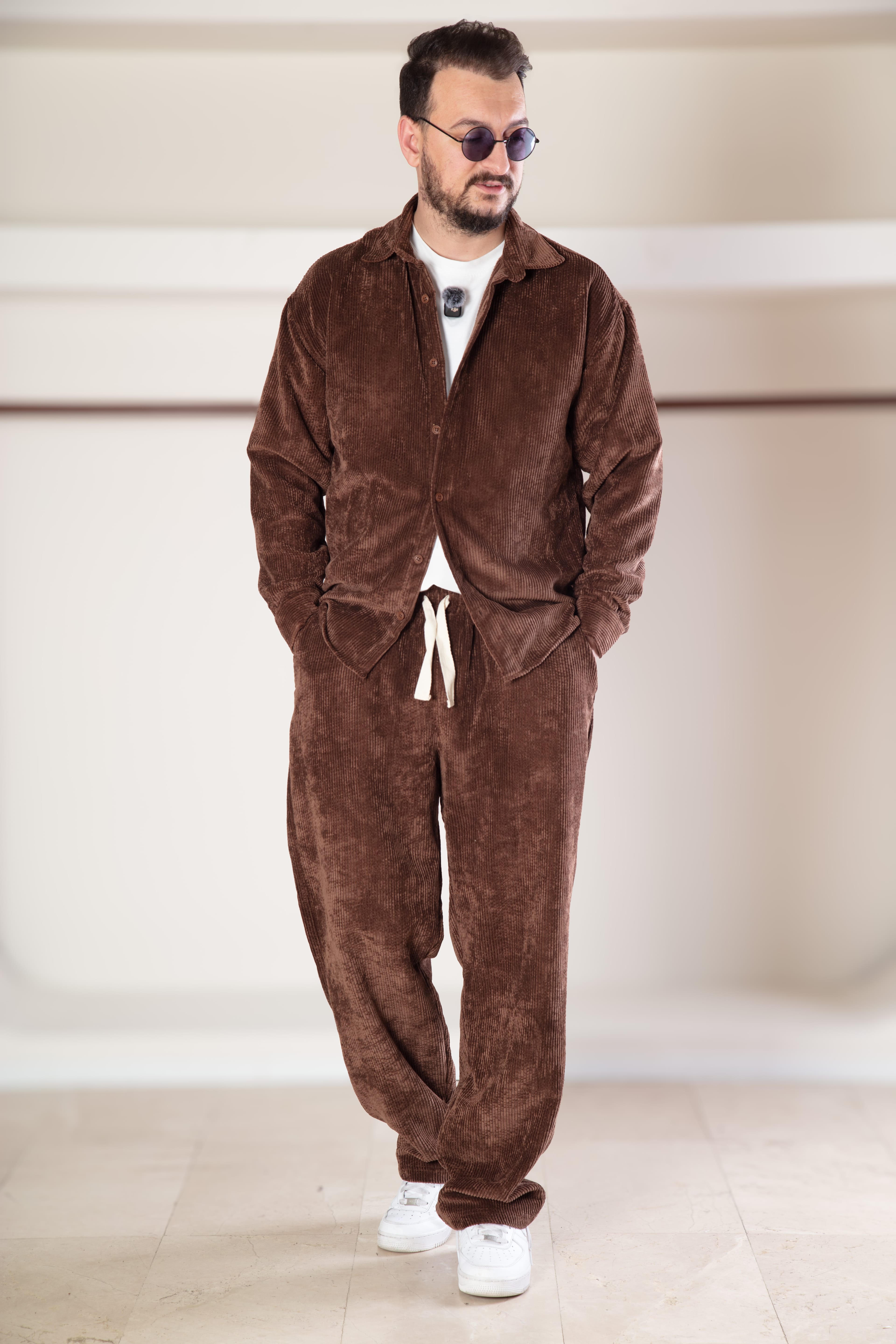 Oversize Kadife Takım