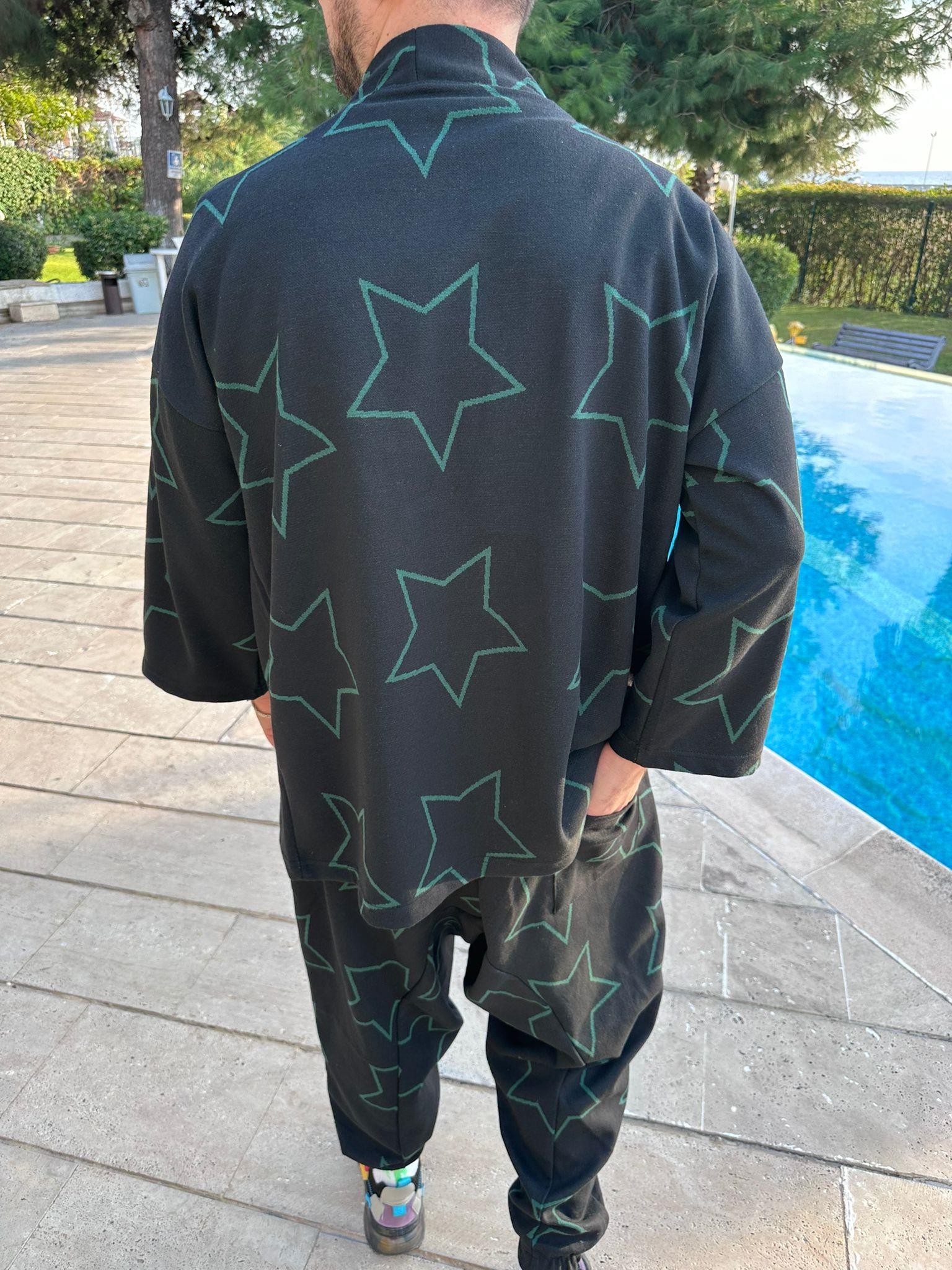 Desenli Kimono