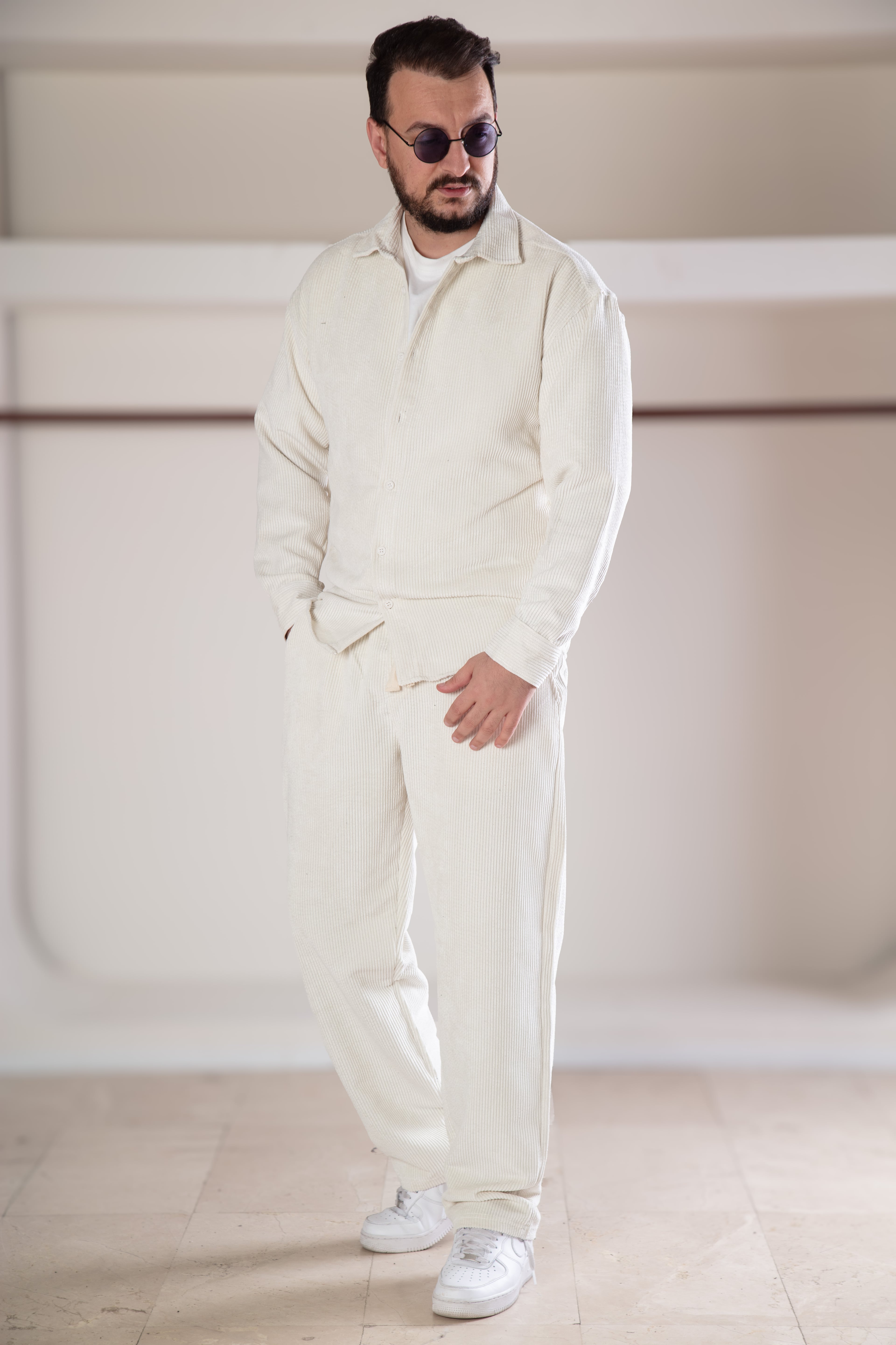 Oversize Kadife Takım