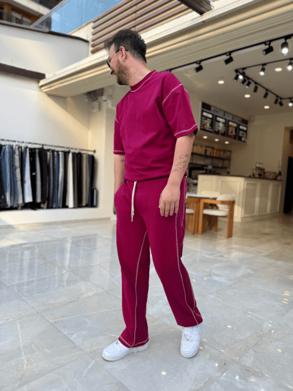 Dikiş Detaylı Chin Takım 