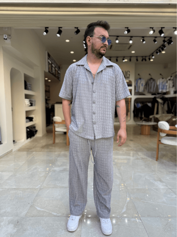 Gömlekli Oversize Takım 