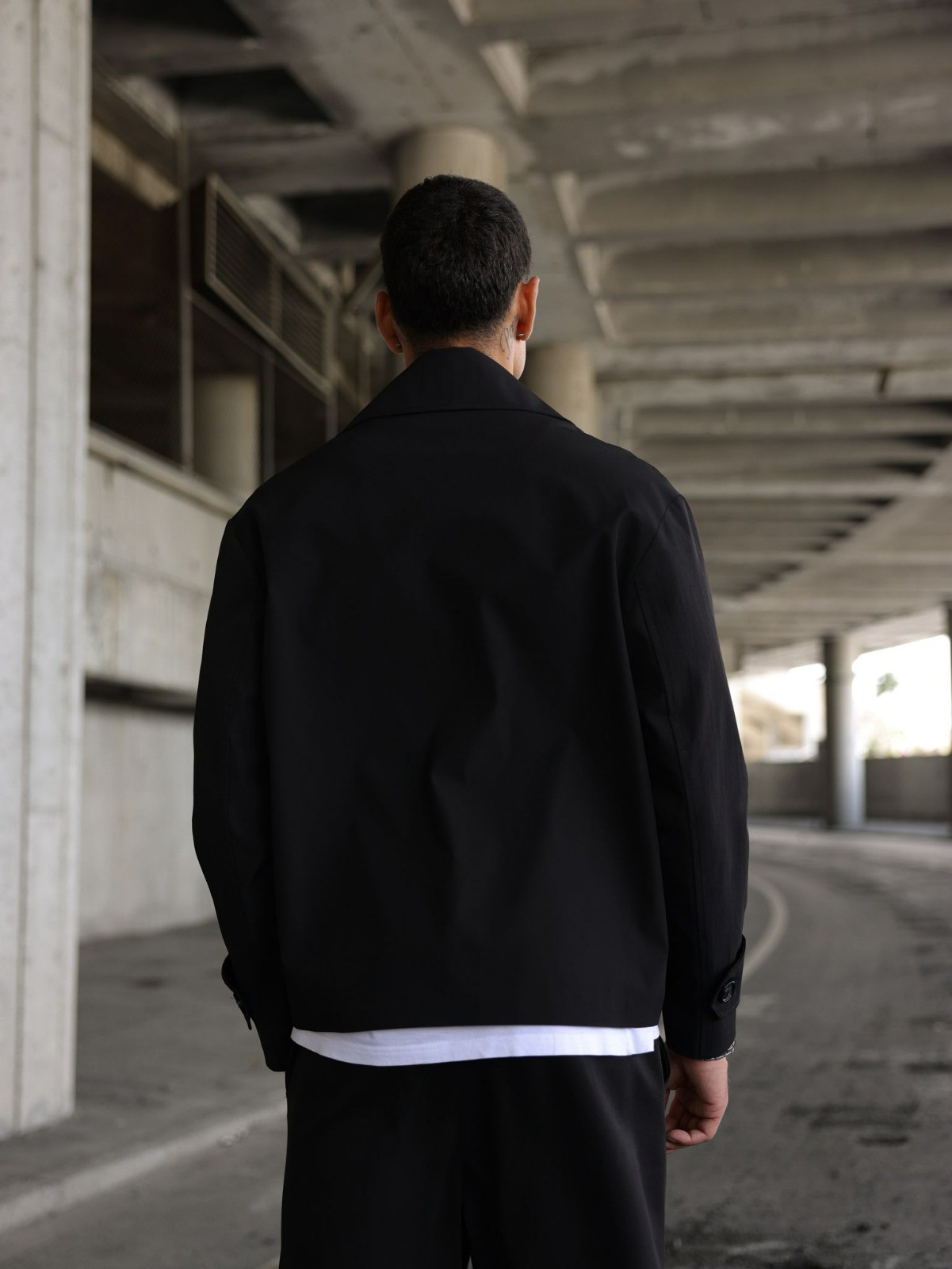 Premium Kalite Dört Düğme Crop Ceket