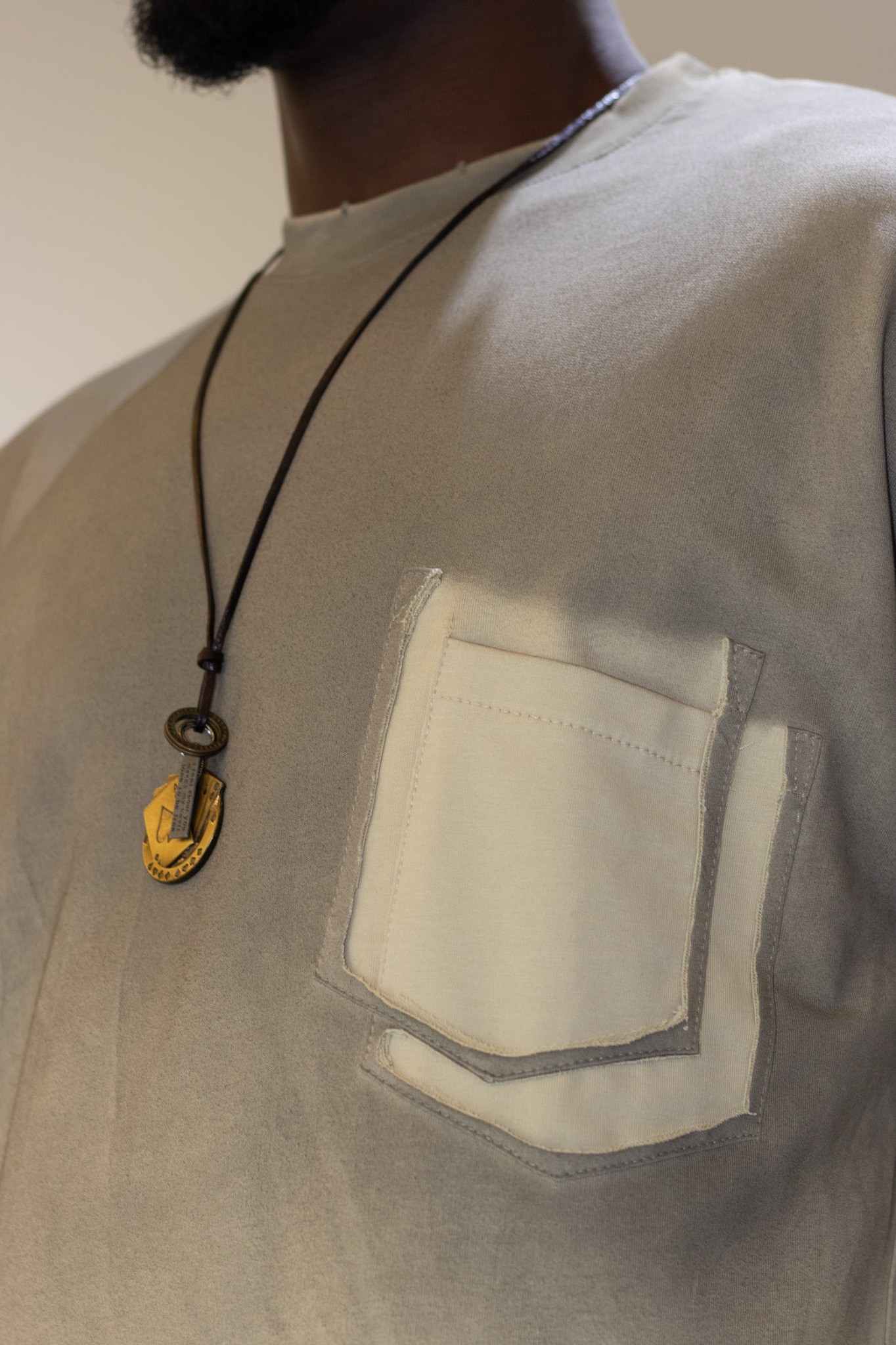 Cep Detaylı Oversize T-Shirt