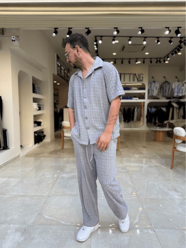 Gömlekli Oversize Takım 