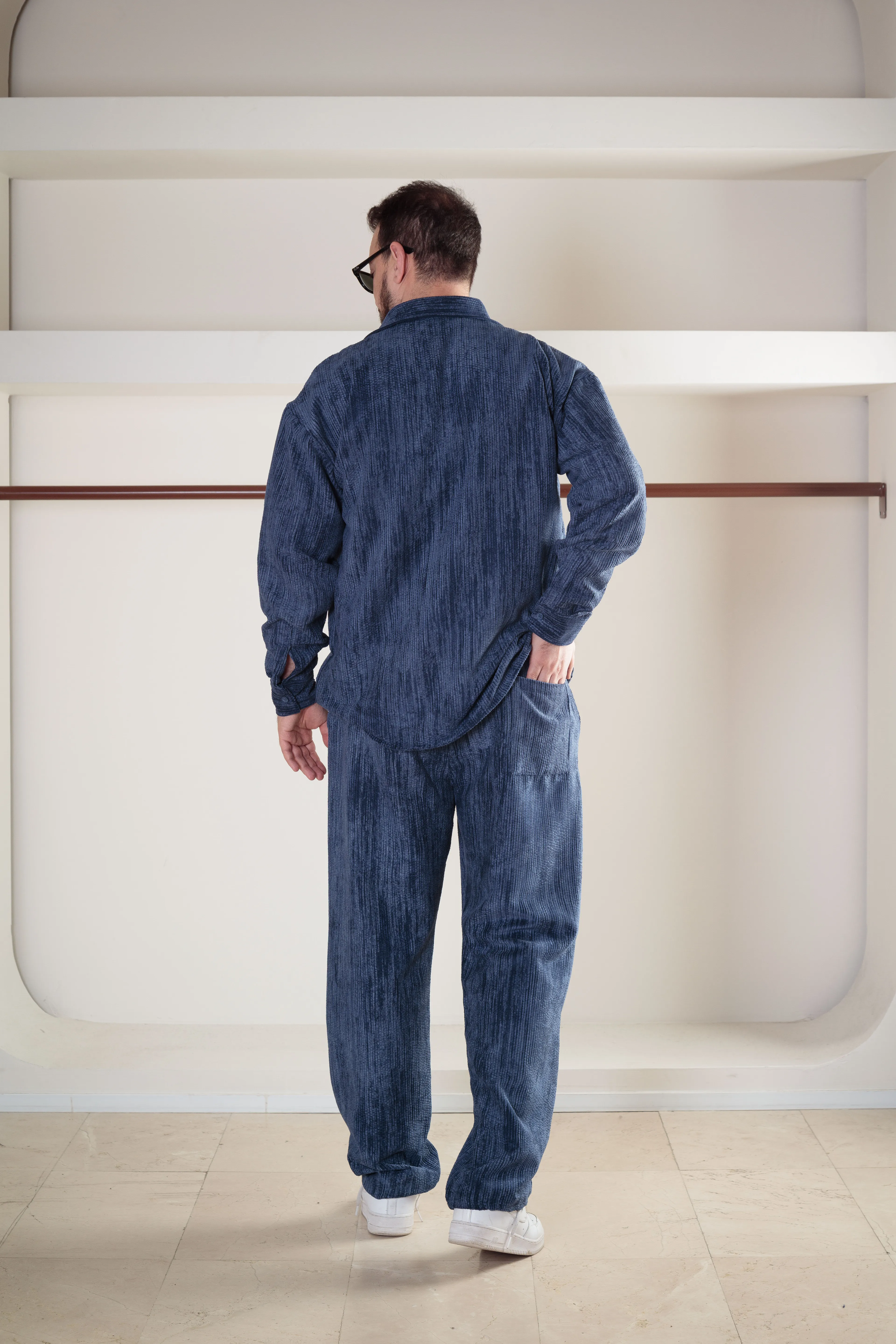 Oversize Kadife Takım