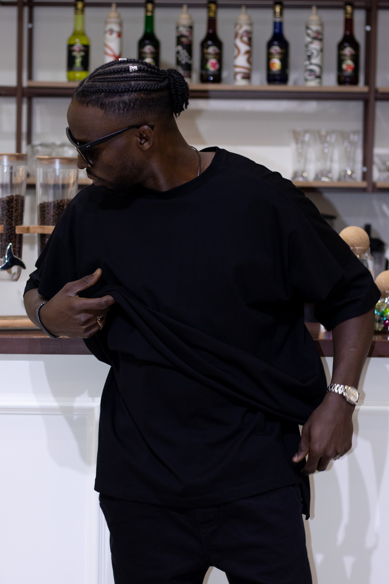 Çift Dikil Oversize Tshirt