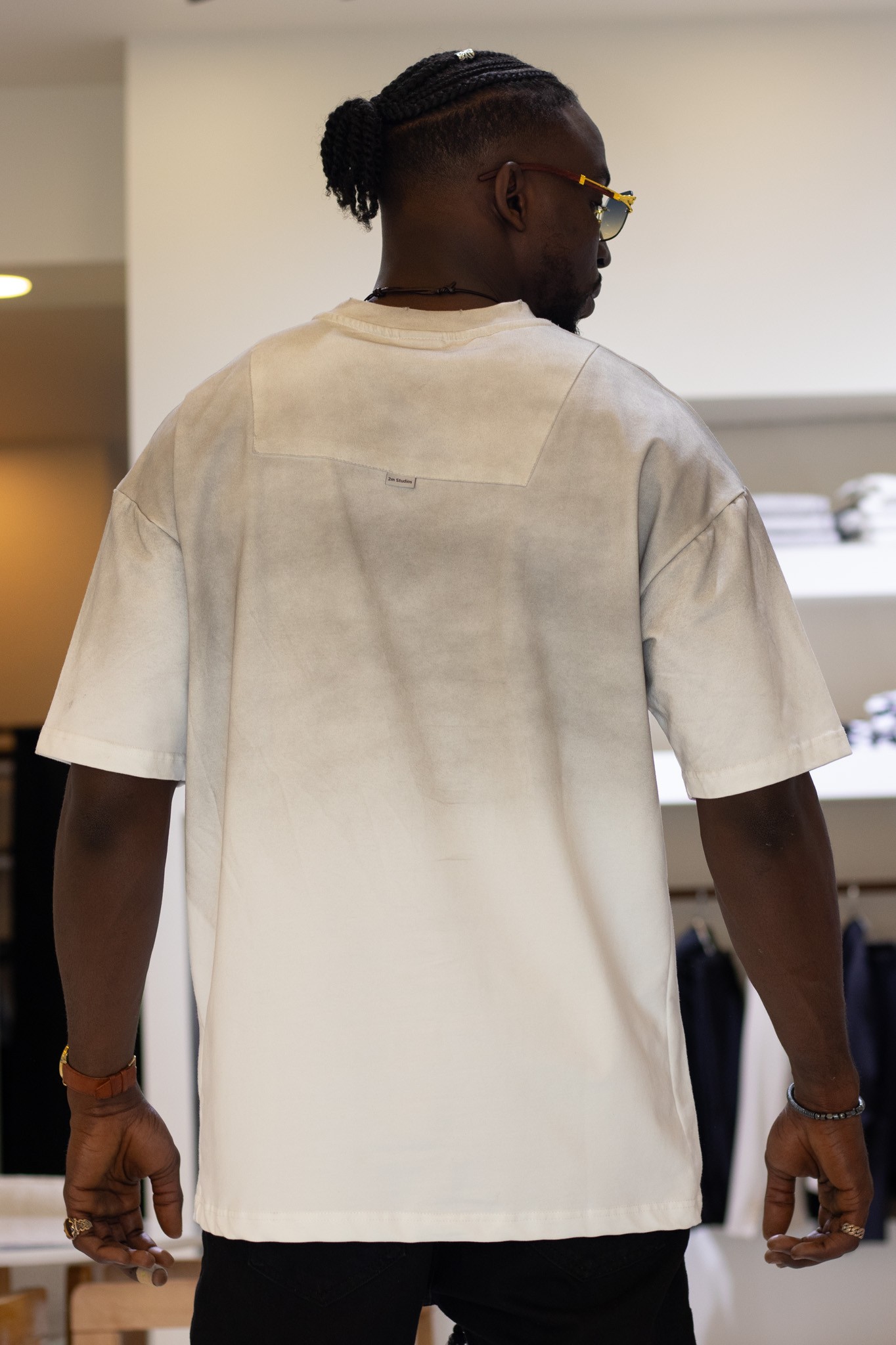 Cep Detaylı Oversize T-Shirt