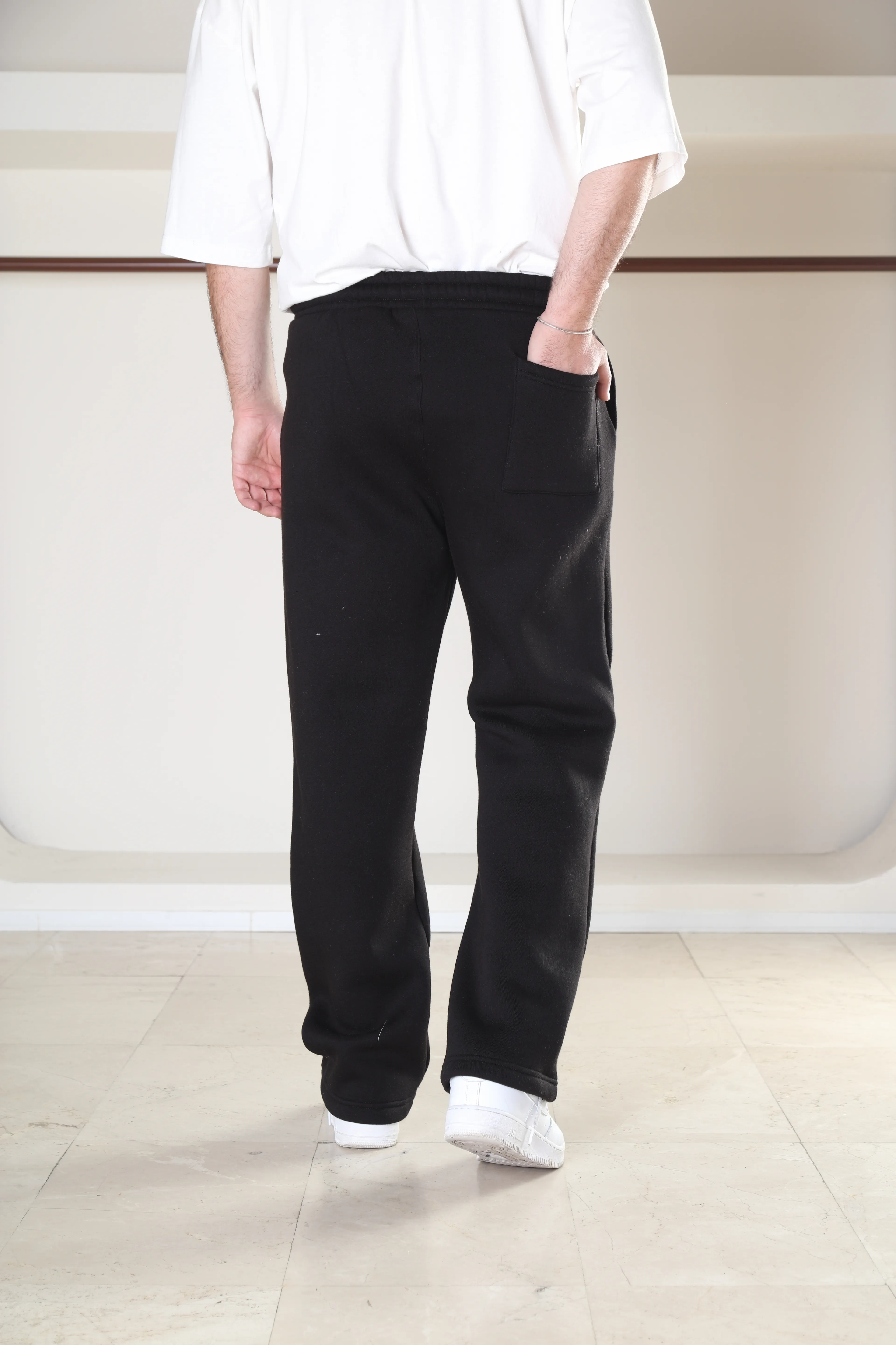 3iplik Şardonlu Baggy Eşofman