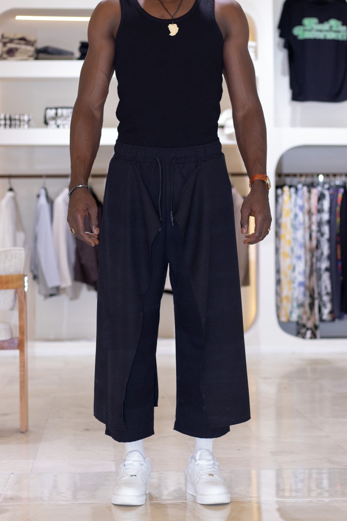 Ön Parçalı Baggy Pantolon
