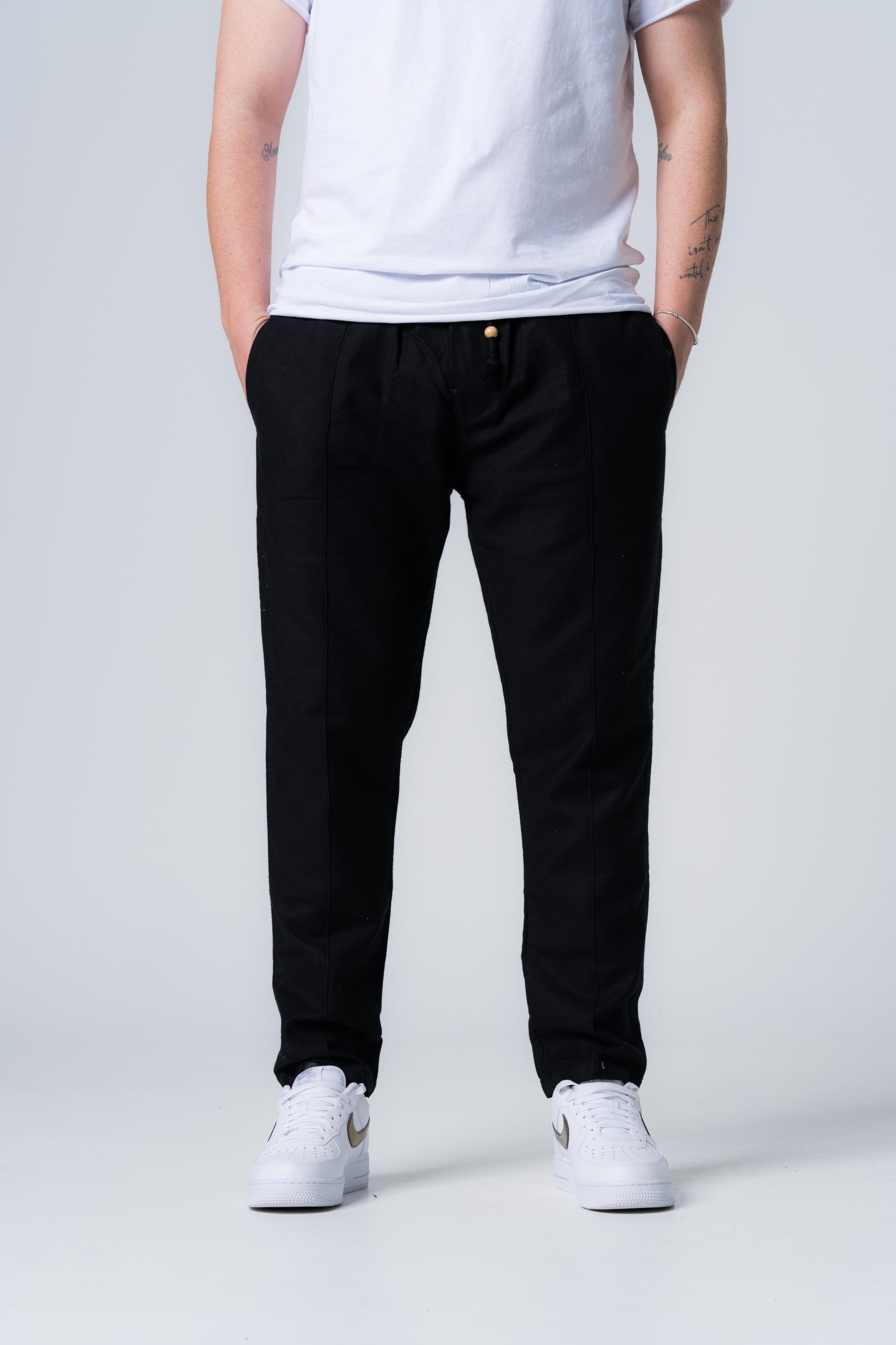 Gabardin Dikiş Detaylı Pantolon