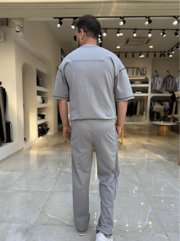 Dikiş Detaylı Chin Takım 