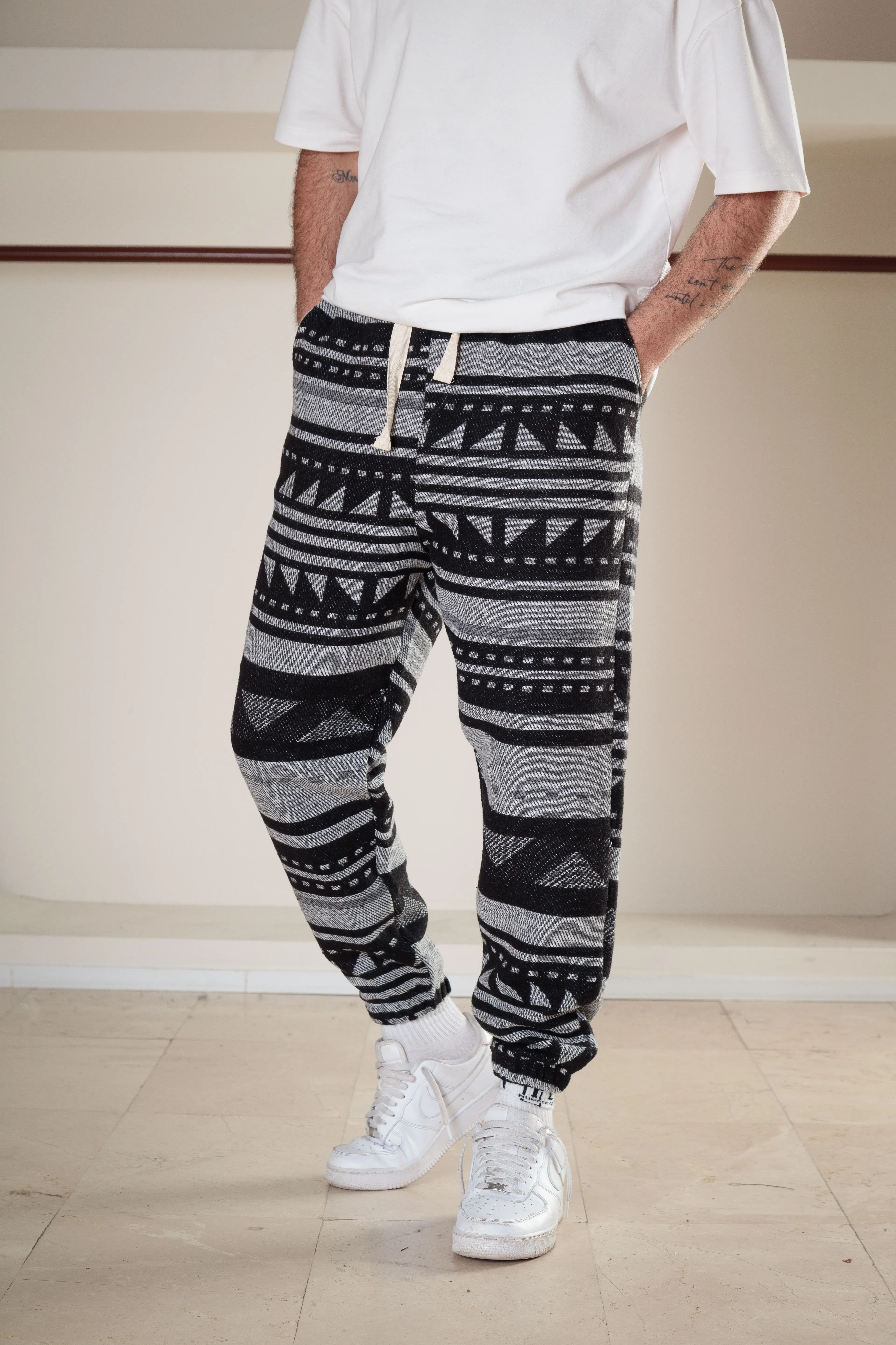 Bel Paça Lastikli Jogger