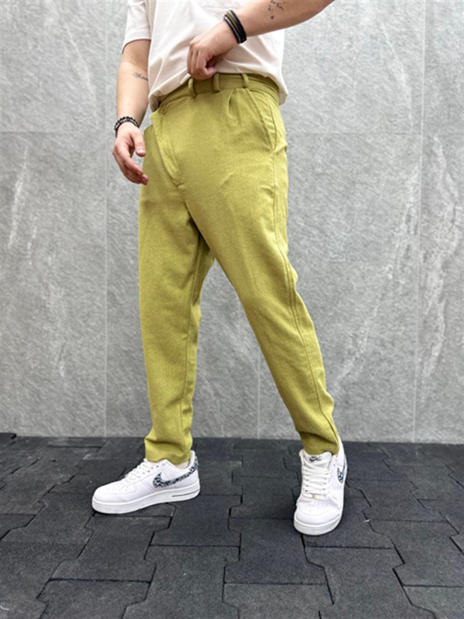 Erkek Keten Pantalon