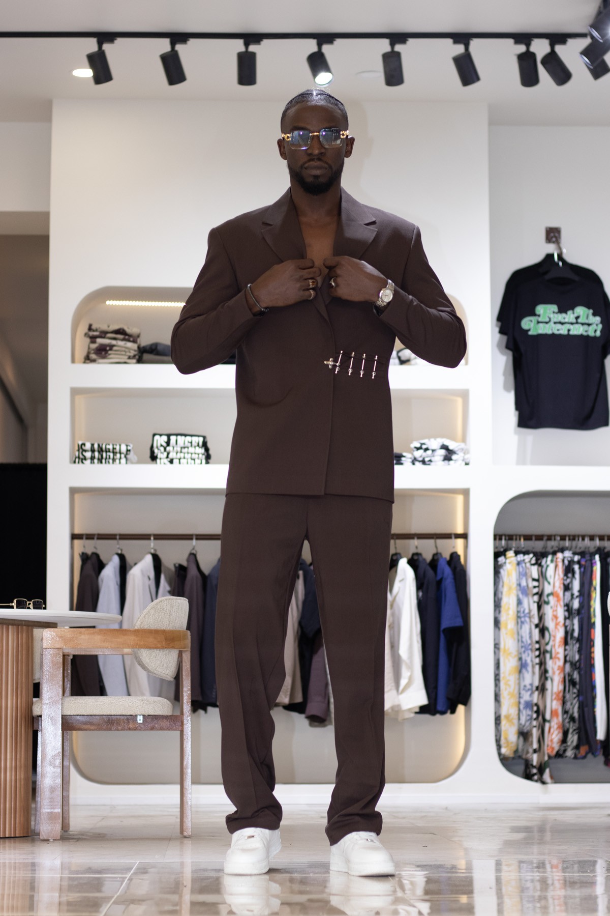 Oversize Kanca Detaylı Takım