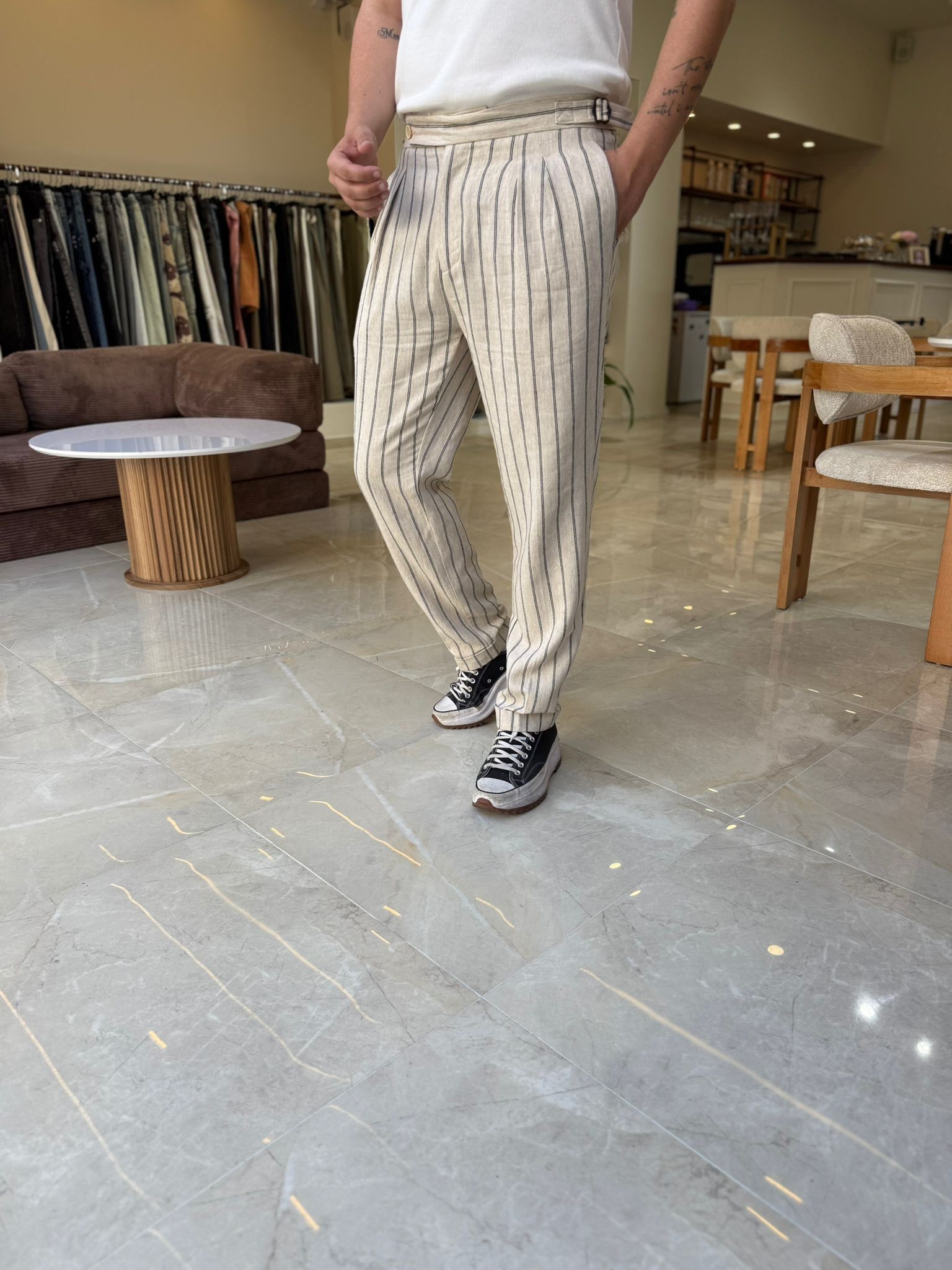 İtalyan Kesim Baggy Pantolon