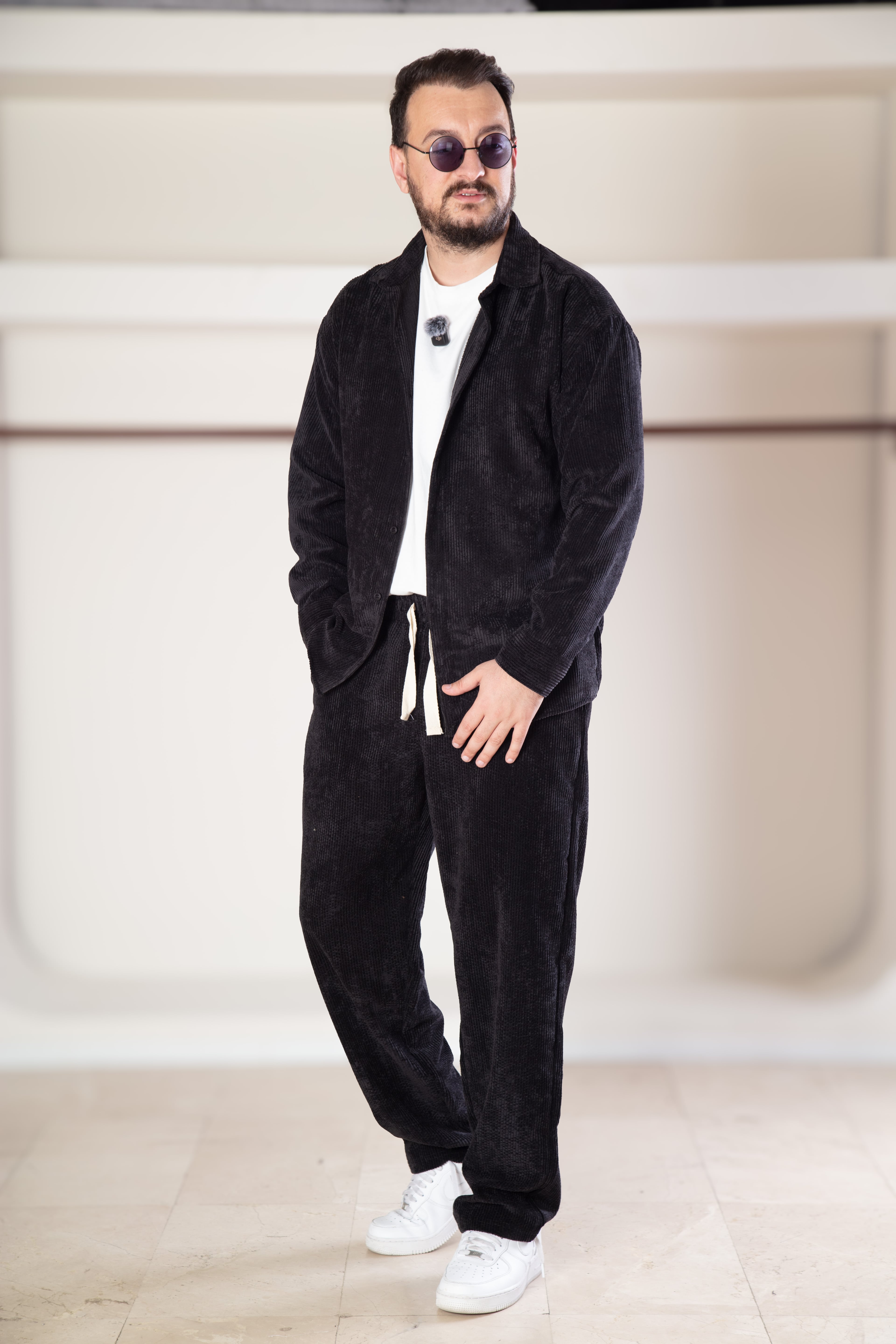 Oversize Kadife Takım