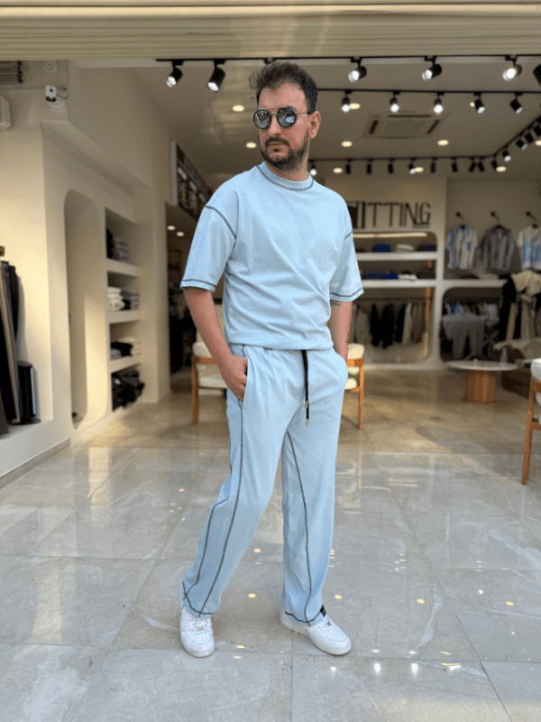 Dikiş Detaylı Chin Takım 
