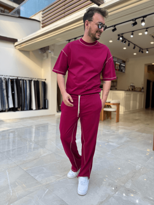 Dikiş Detaylı Chin Takım 