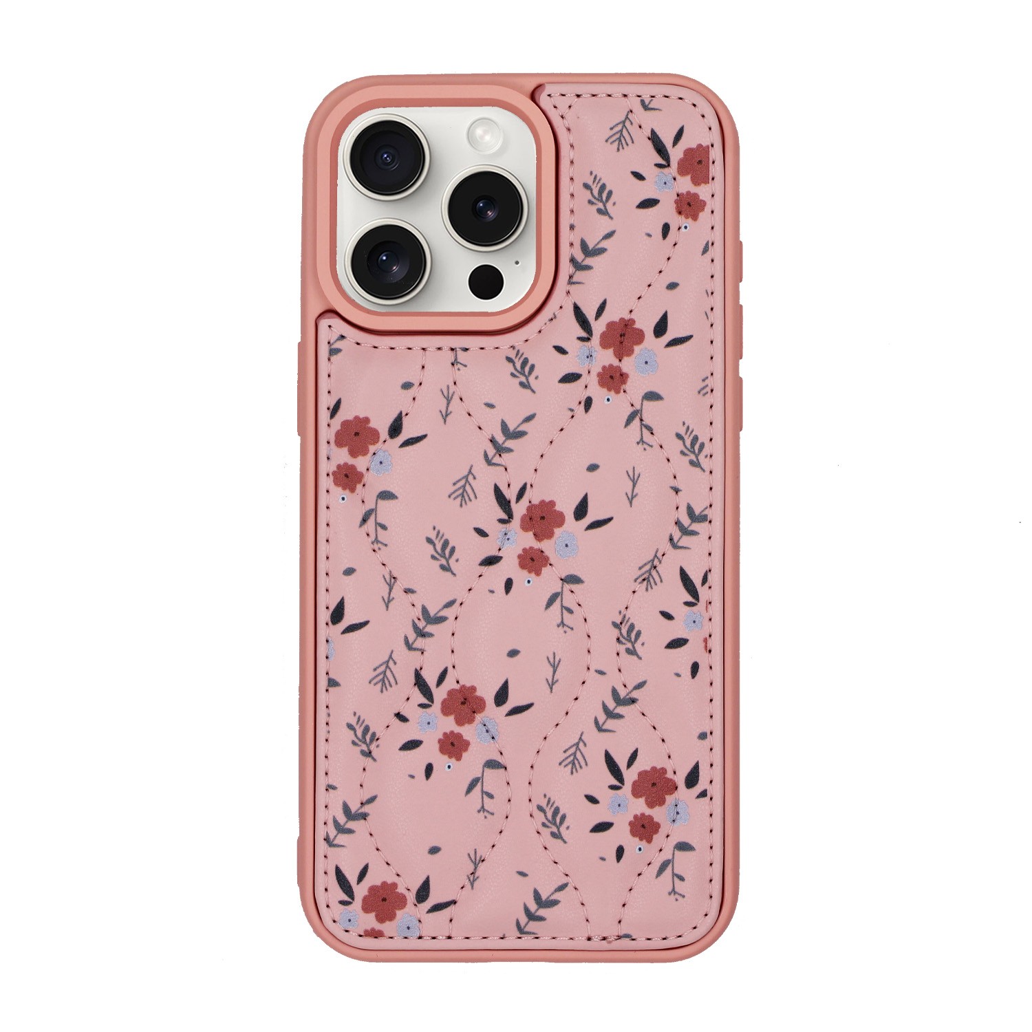 iPhone 15 Pro Max Daisy Kılıf - Pembe