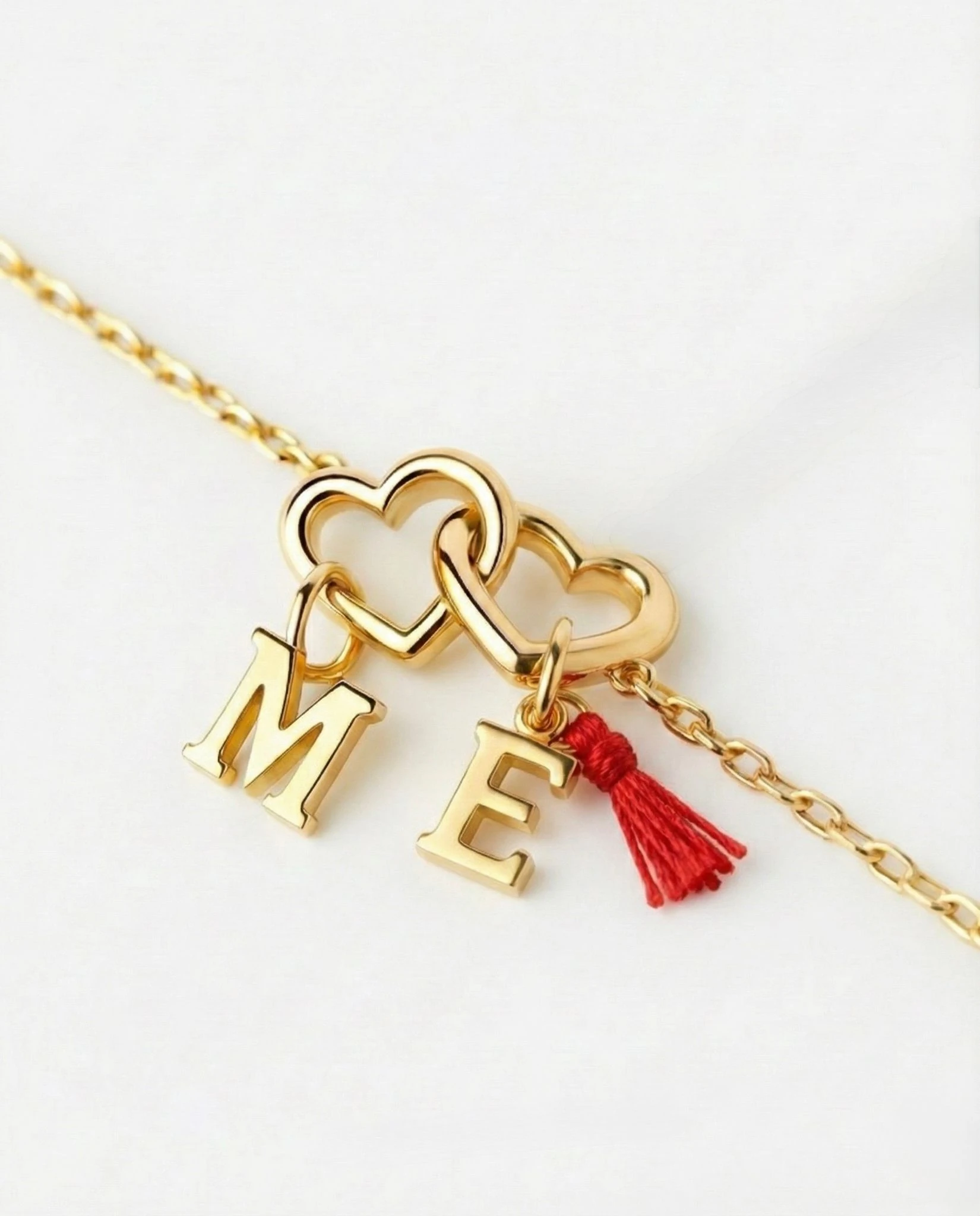 You & Me Aşk Bağı Harf Kolye