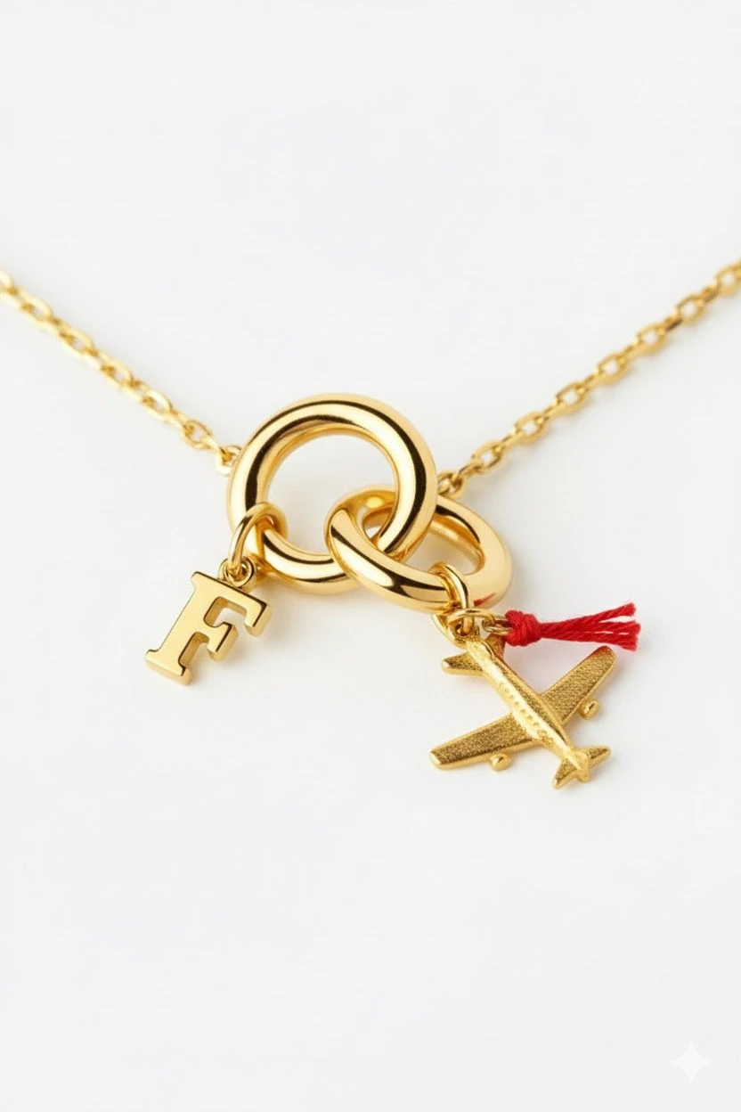 StoryLink Hikaye Halkası Midi Charm Kolye 