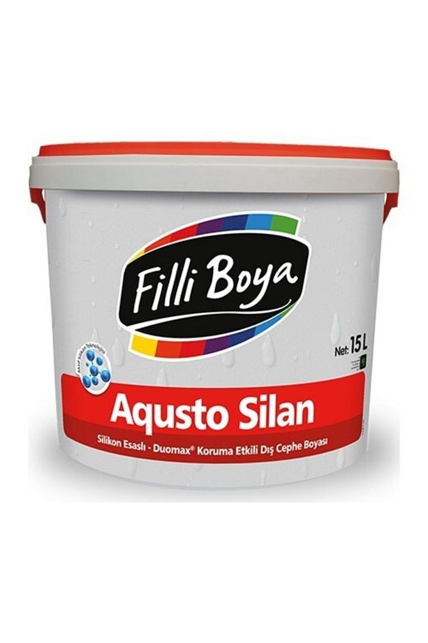 Aqusto Silan Ilikon Esaslı Duomax® Koruma Etkili Dış Cephe 15 Lt