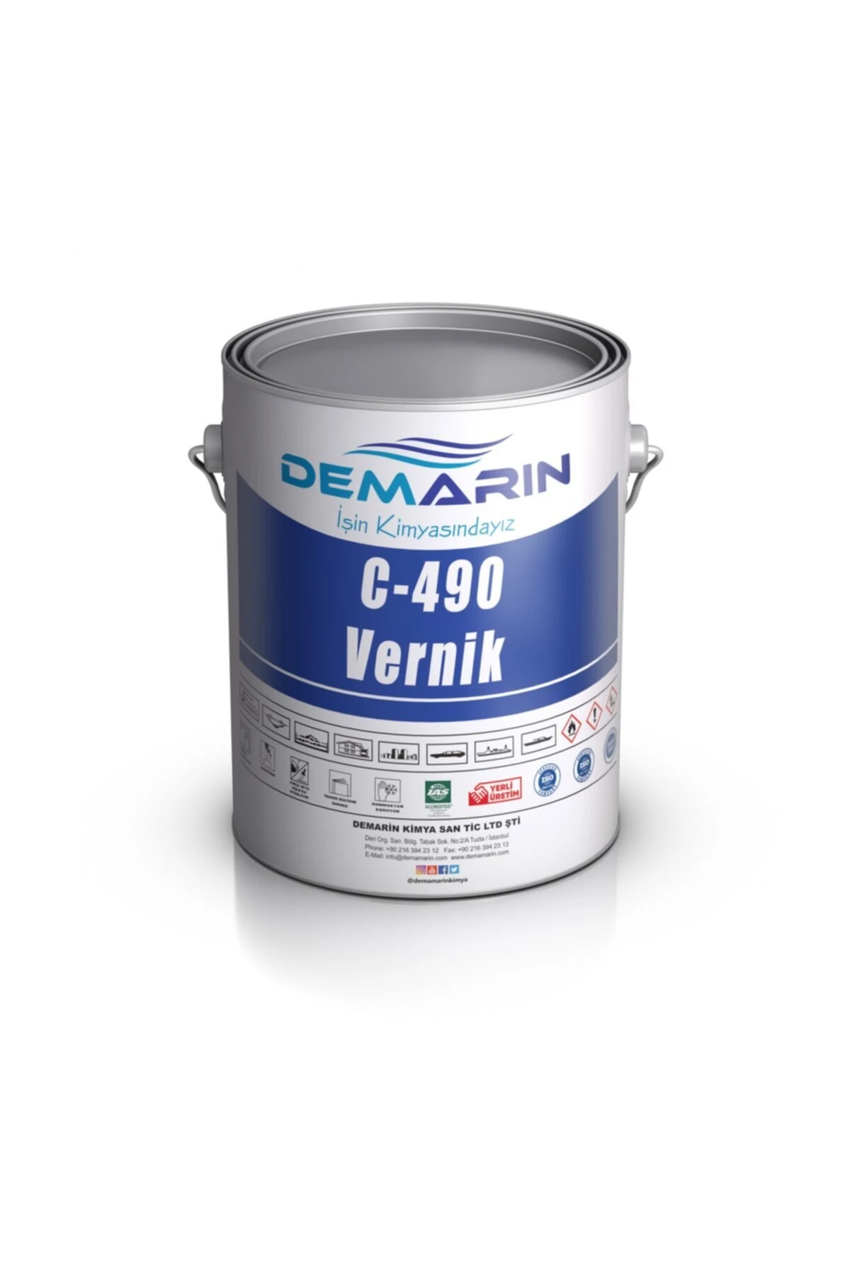 C-490 Kablo & Trafo Ve Bobinaj Verniği 4 Kg