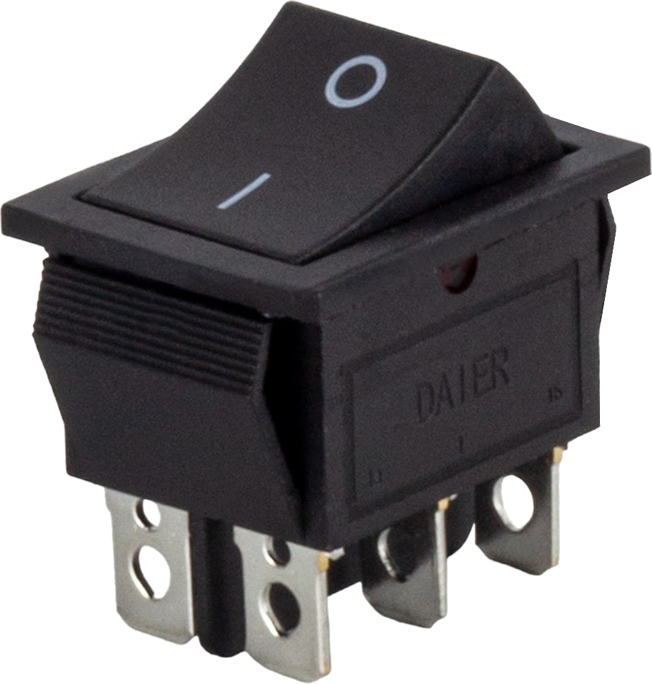 Geniş Işiksiz 6p On-Off Anahtar (IC-107) Byr