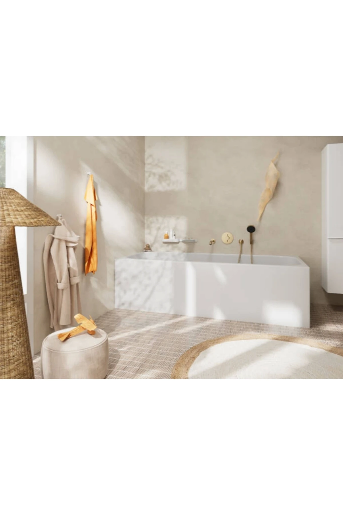 Üniversal Duş Askısı Porter S Mat Bronz - 28331140