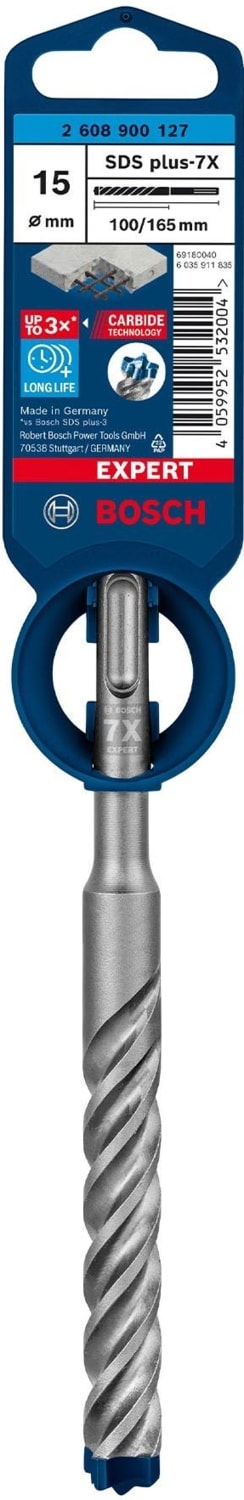 BOSCH Expert 15X165 mm Yeni Sds Plus-7x Matkap Ucu 2608900127