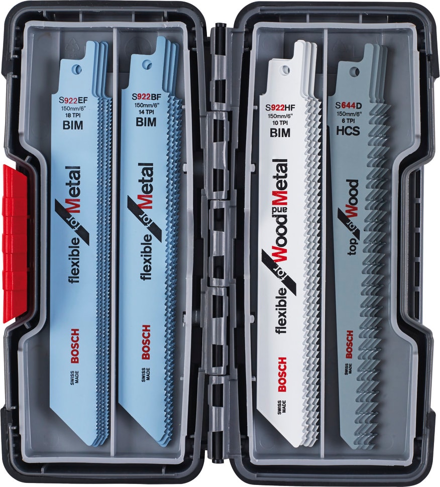BOSCH 20 Parçalı Ahşap ve Metal Panter Testere Bıçağı Seti